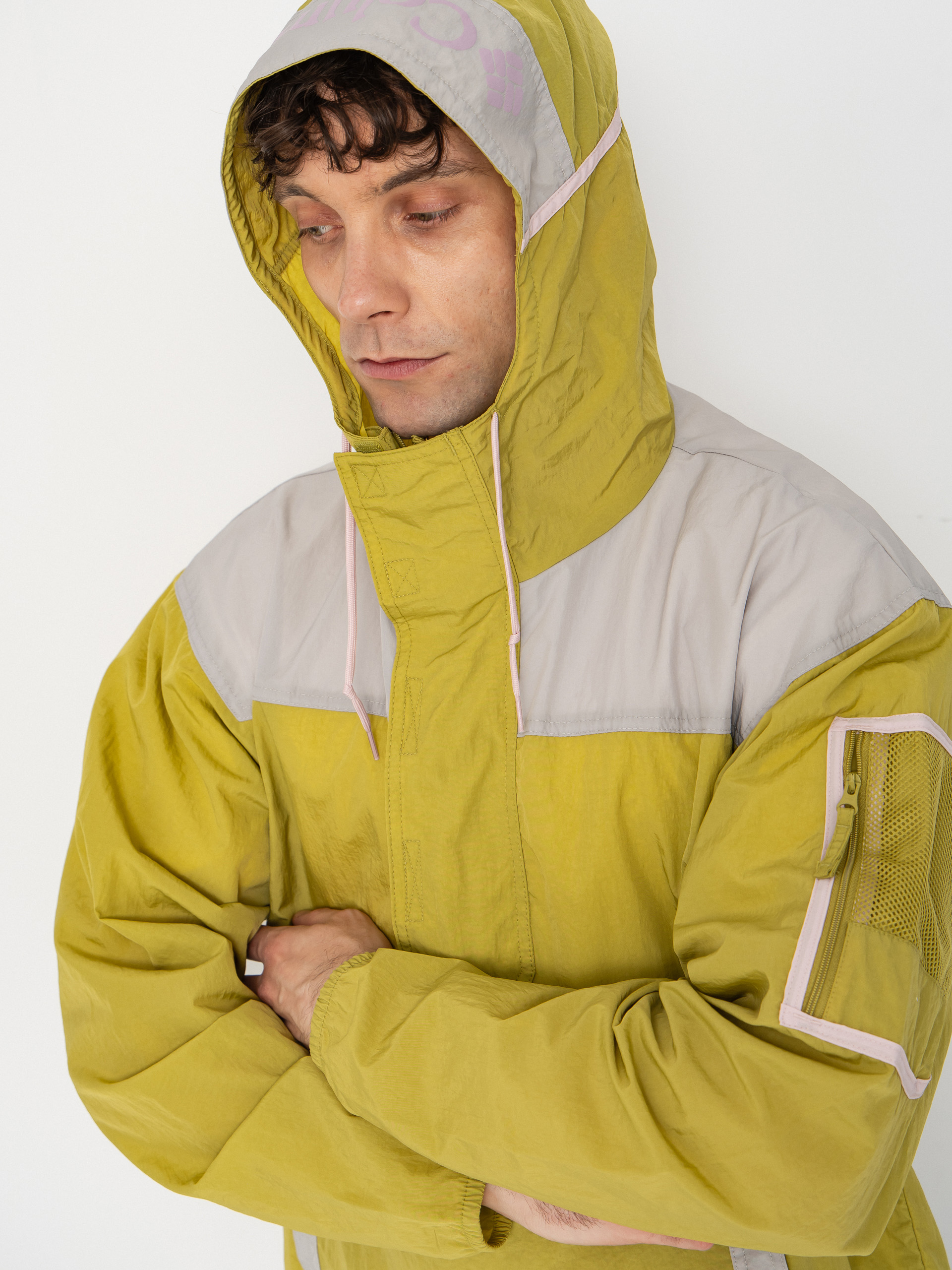 Kurtka Columbia Challenger Windbreaker Anorak (peppercorn/flint grey)