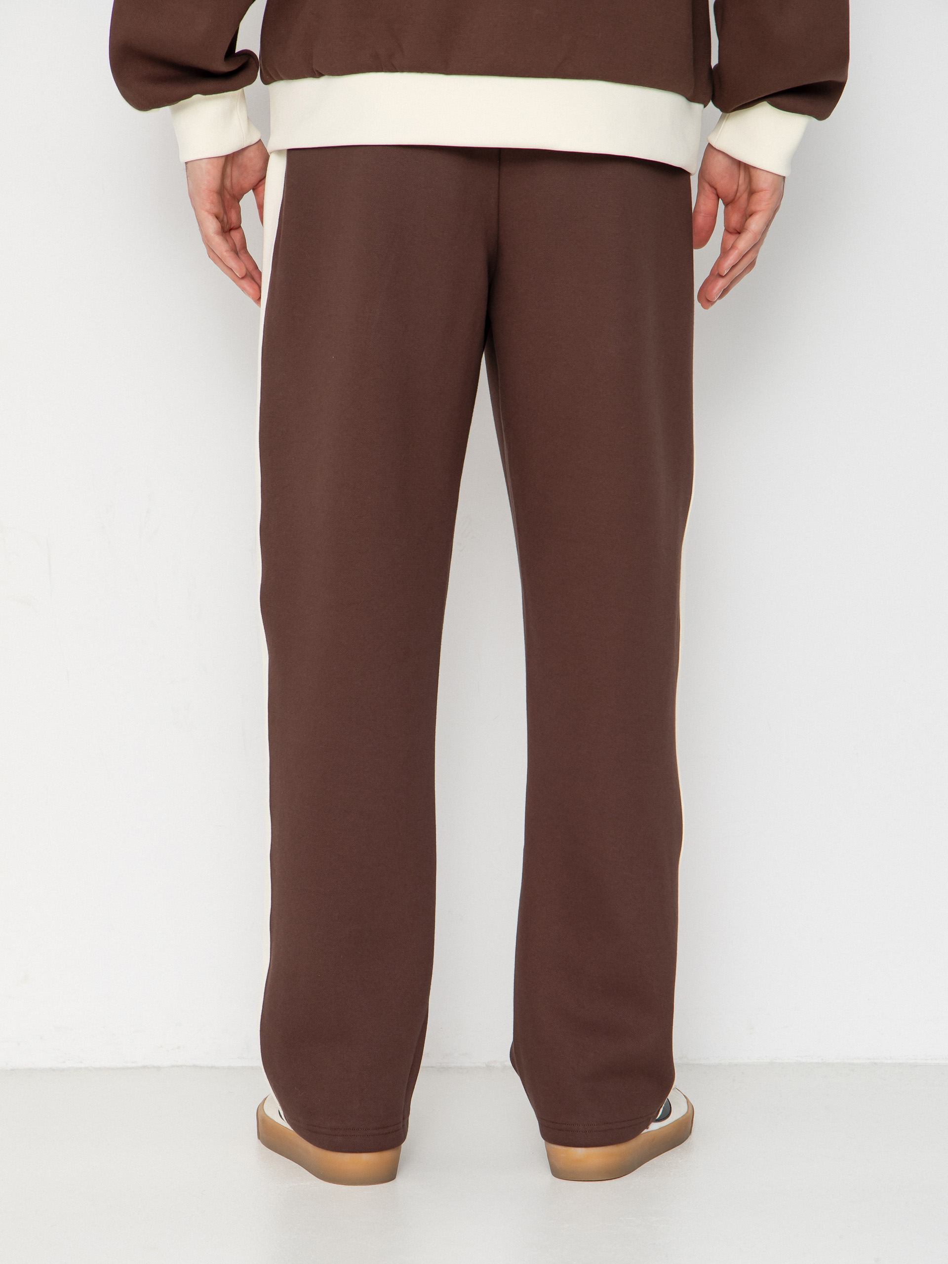 Spodnie Karl Kani Signature Sidestripe Pique (brown)