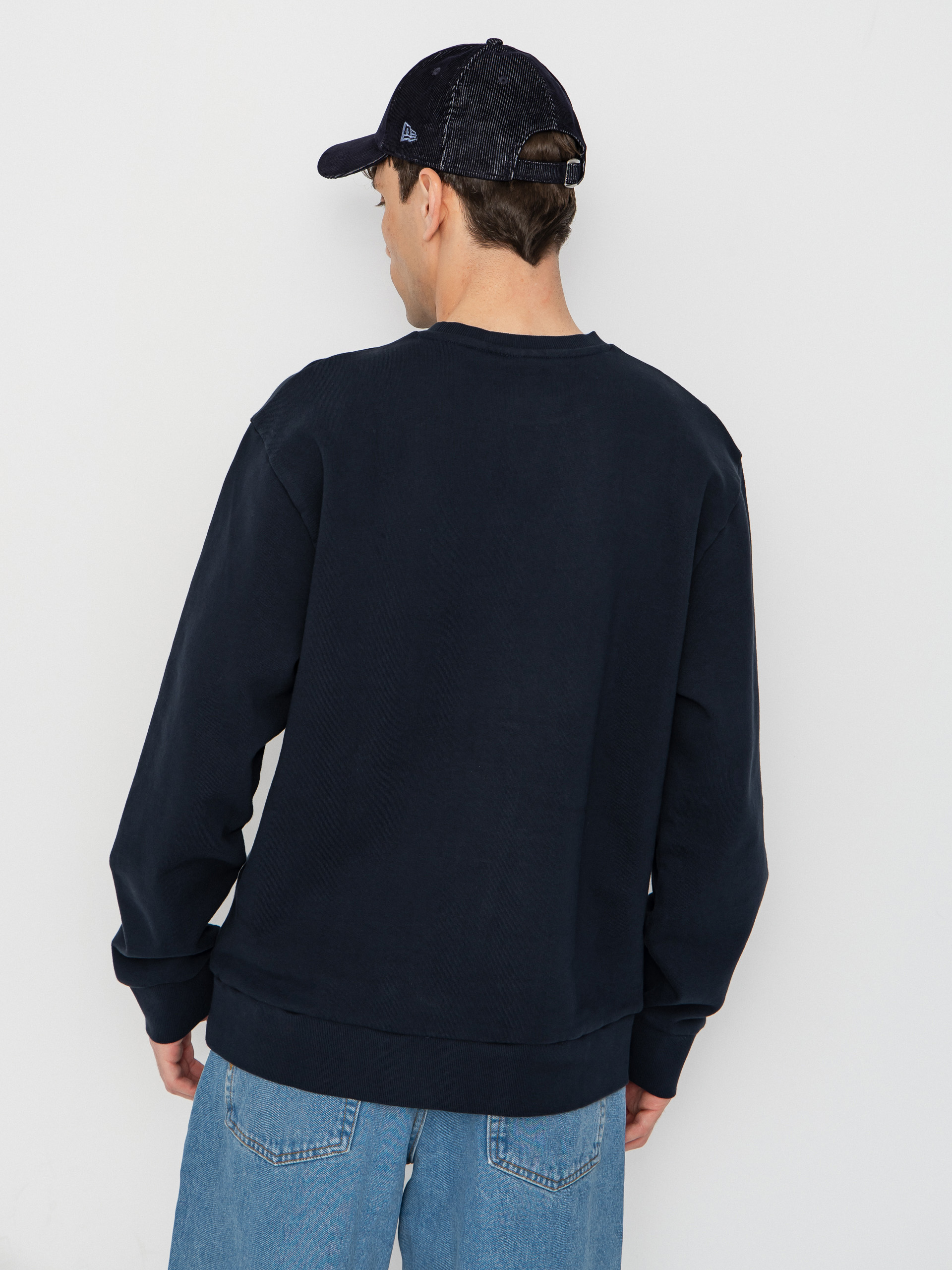 Bluza Carhartt WIP Script Embroidery (deep night/white)