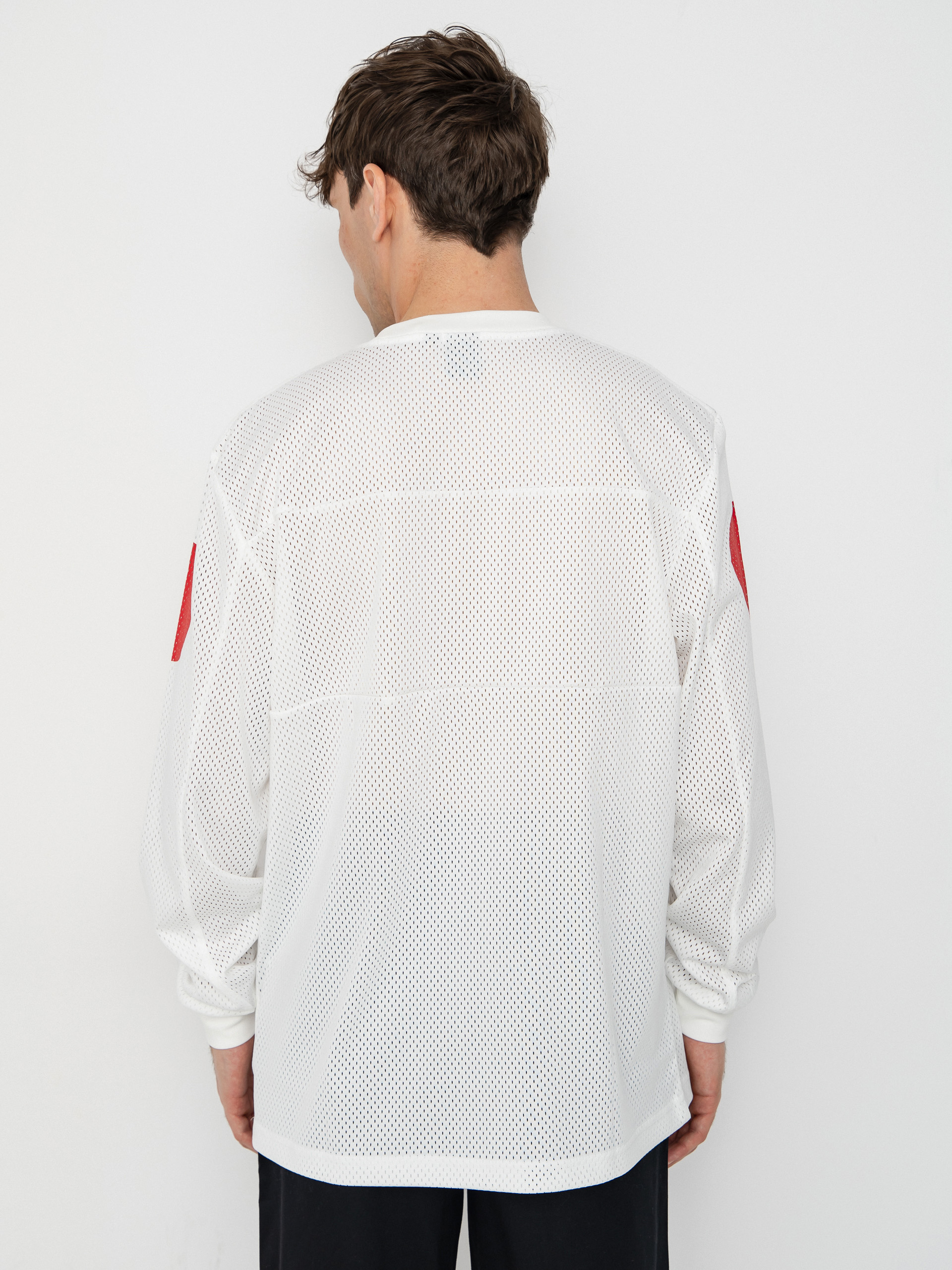 Longsleeve Deus Ex Machina Saber Moto Jersey (vintage white)