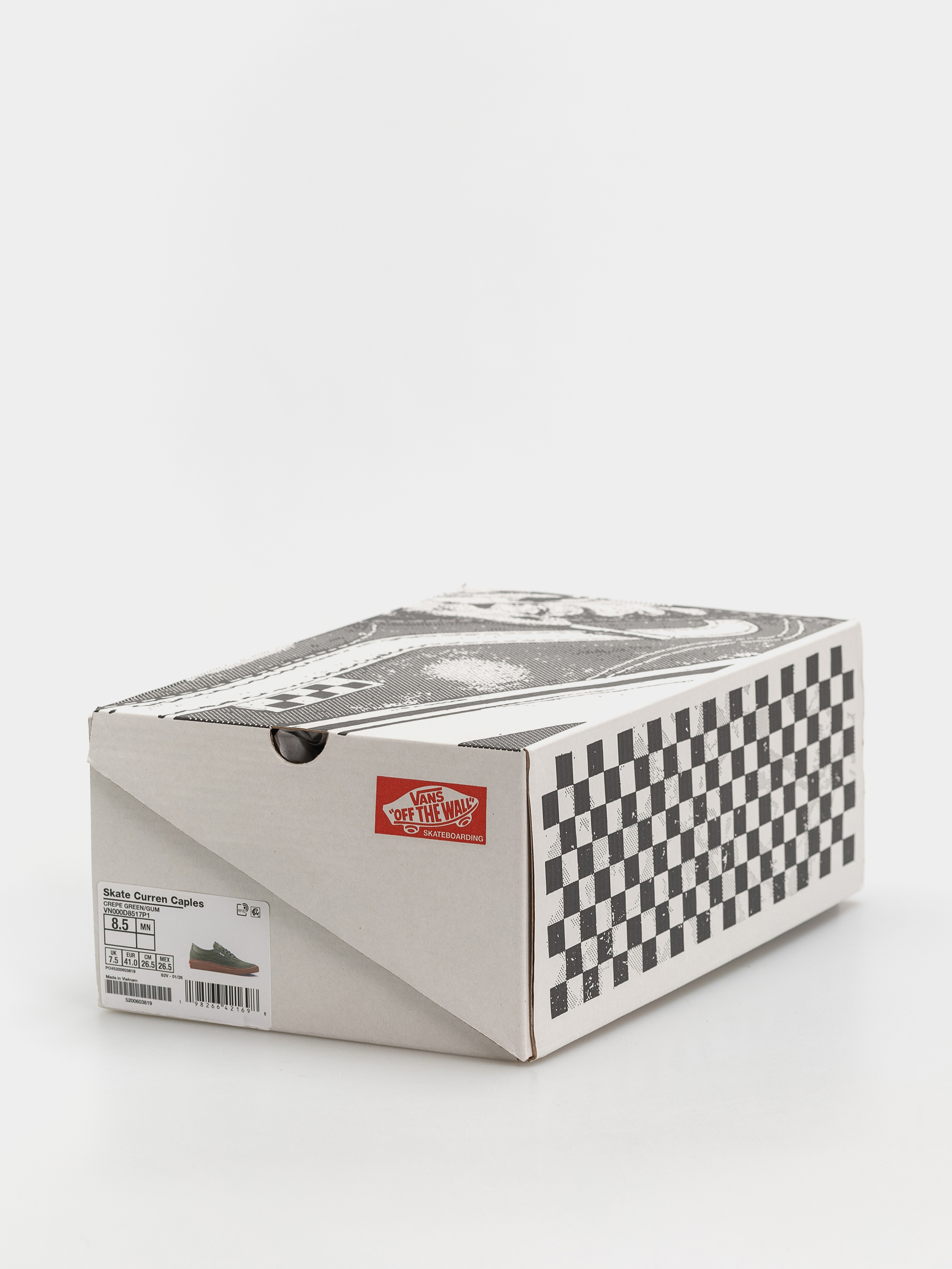 Buty Vans Skate Curren Caples (green/gum)