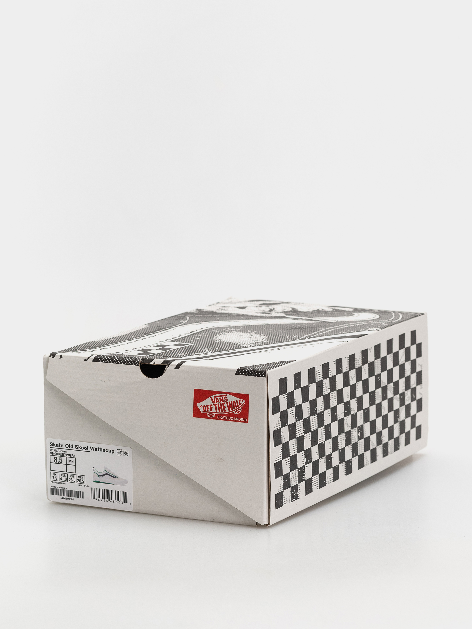 Buty Vans Skate Old Skool Wafflecup (white/green)