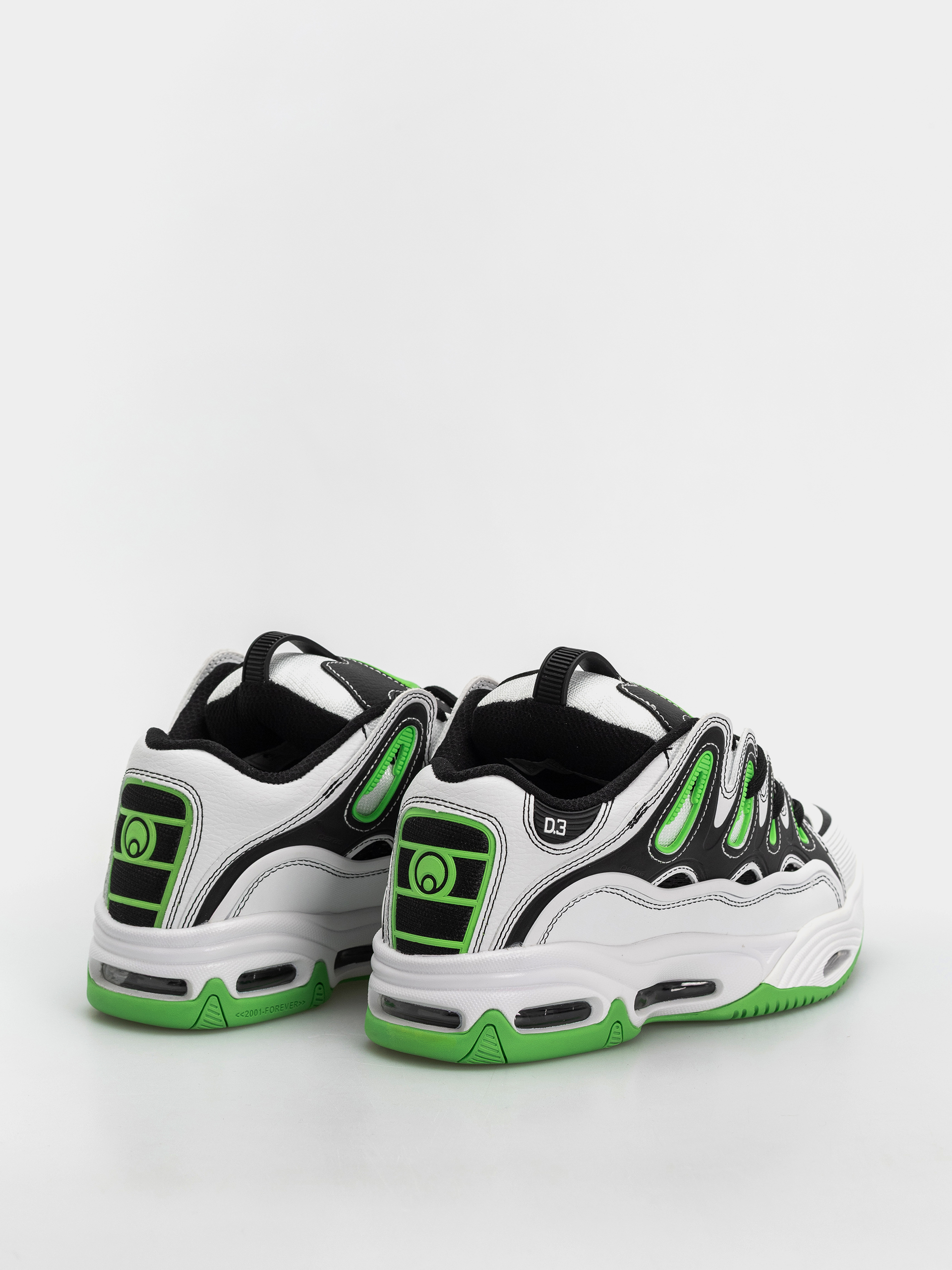 Buty Osiris D3 2001 (white/black/green)