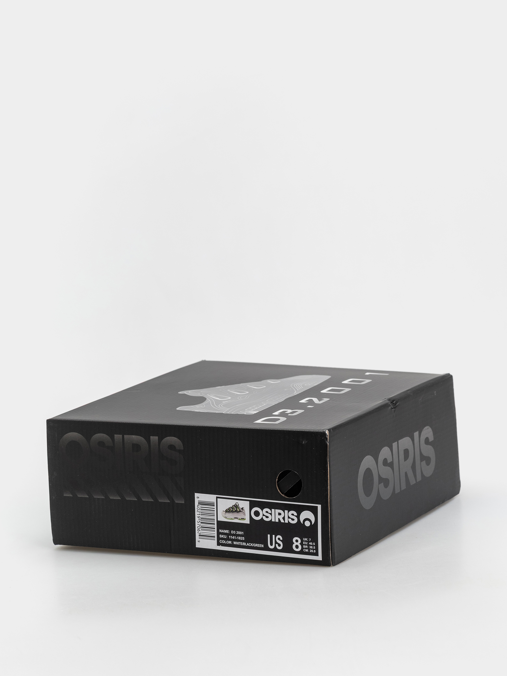 Buty Osiris D3 2001 (white/black/green)