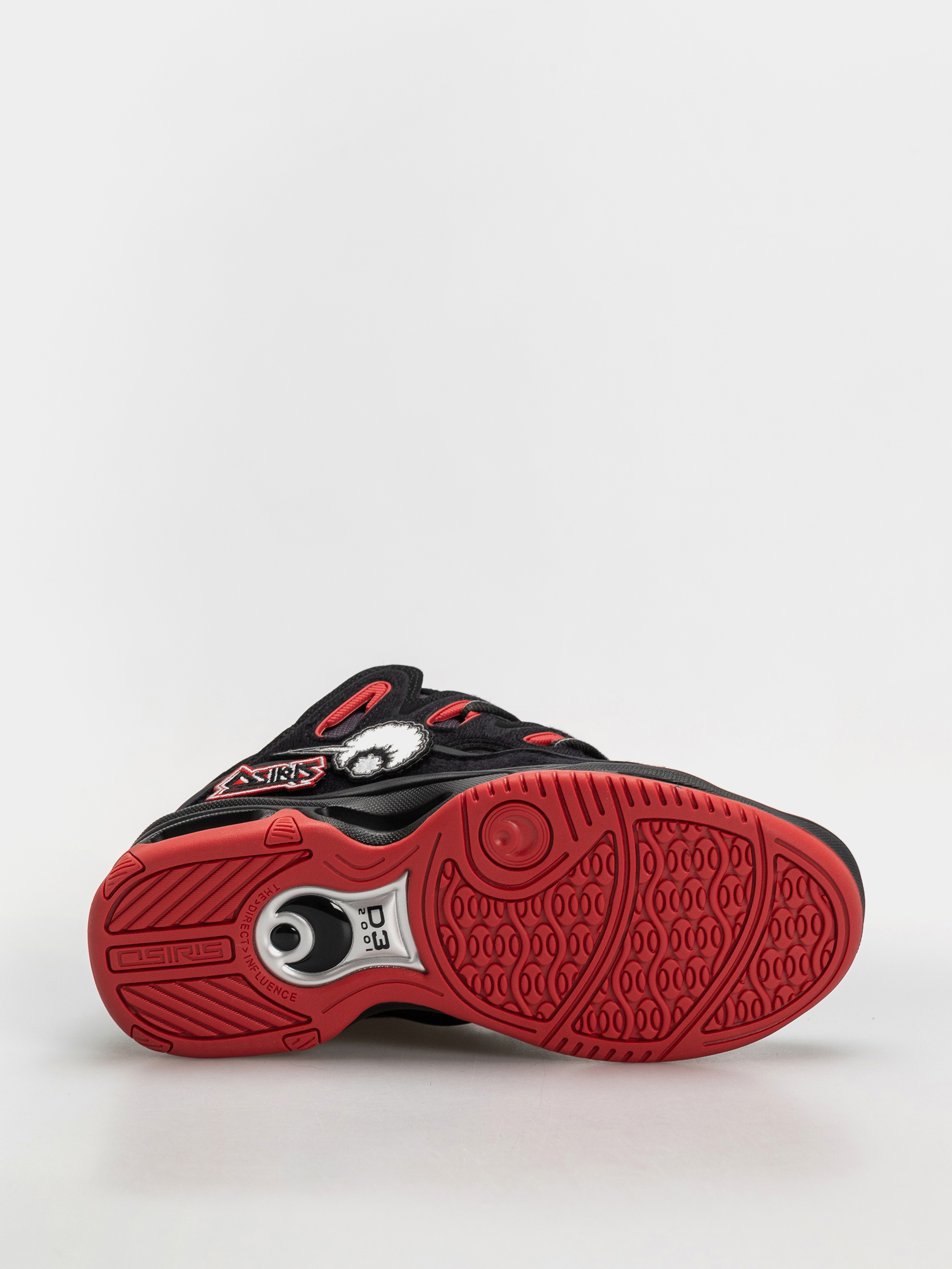 Buty Osiris D3 2001 (black/red/velcro)