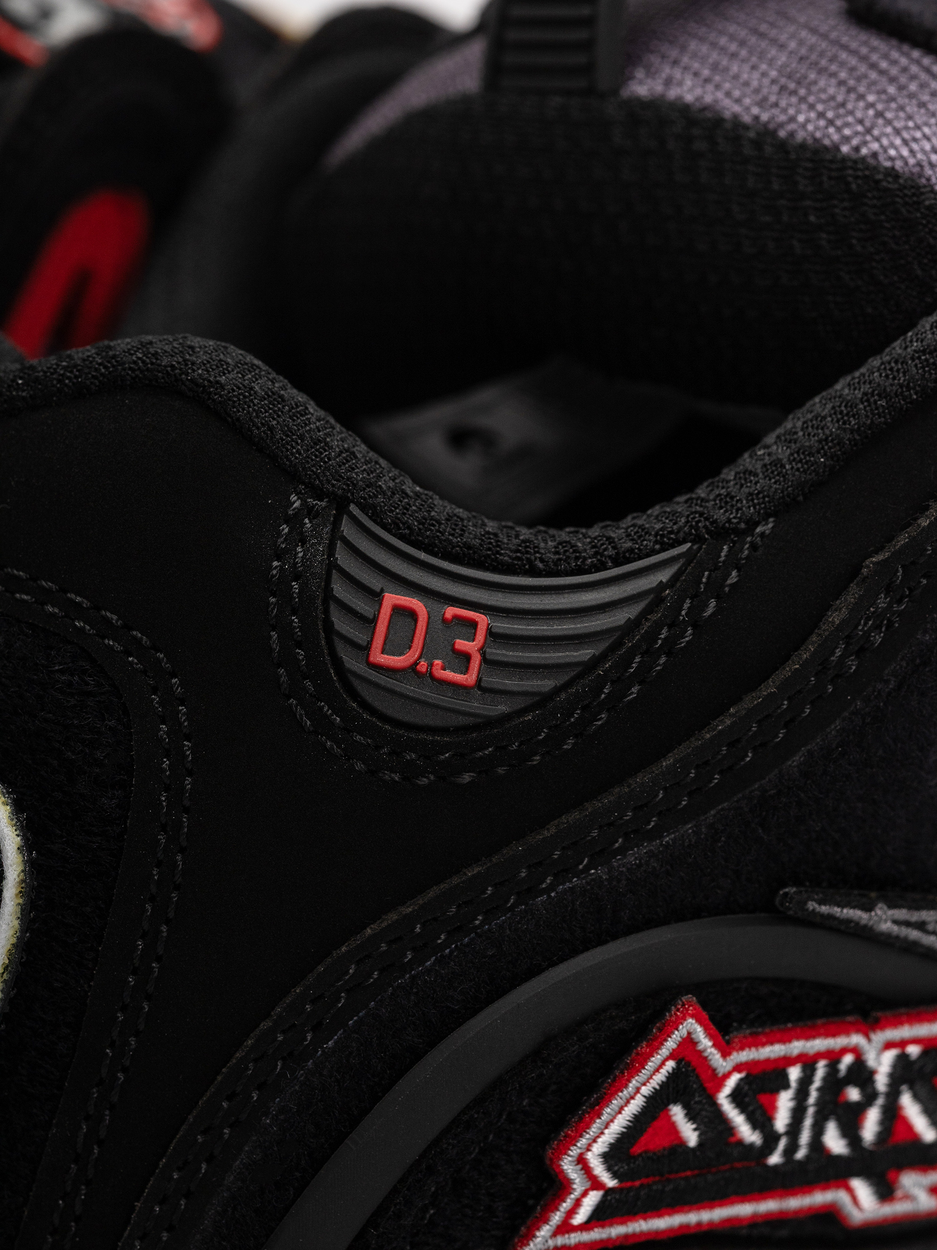 Buty Osiris D3 2001 (black/red/velcro)