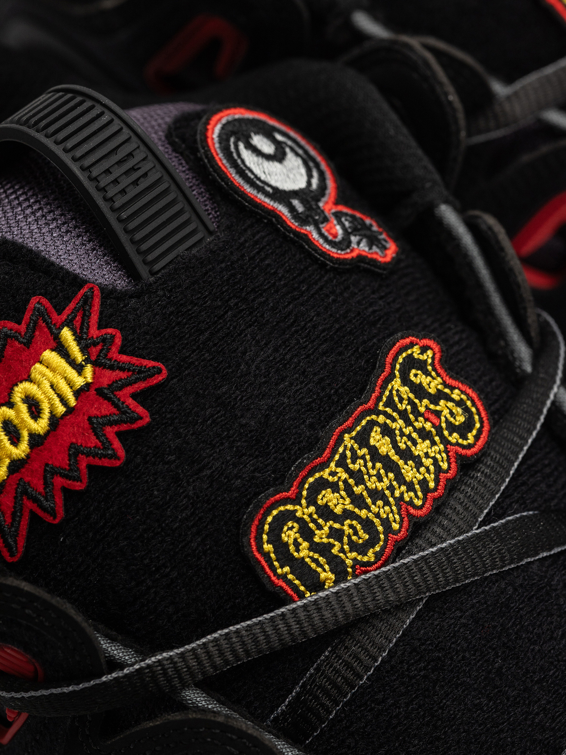 Buty Osiris D3 2001 (black/red/velcro)