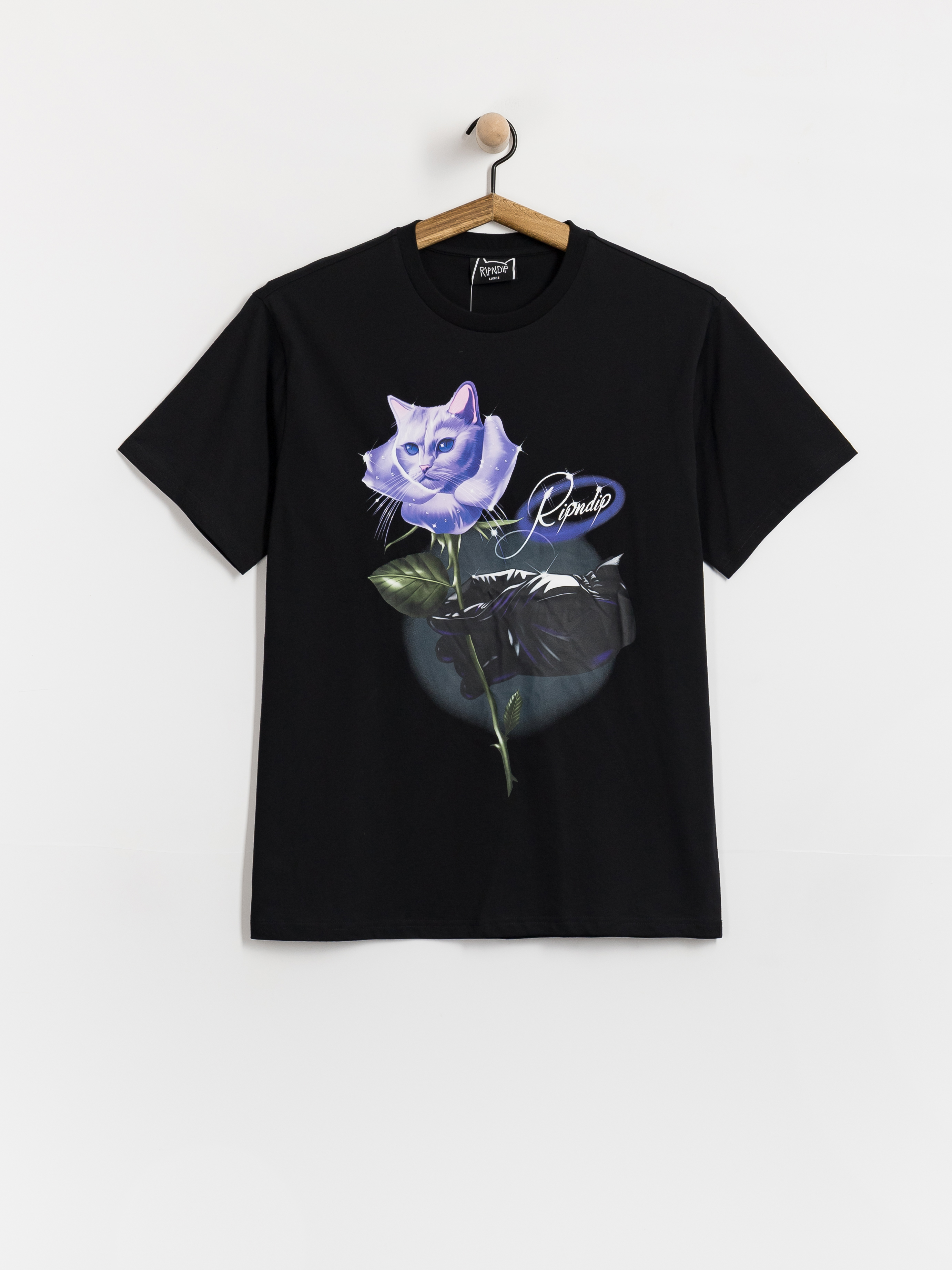 T-shirt RipNDip Rose (black)