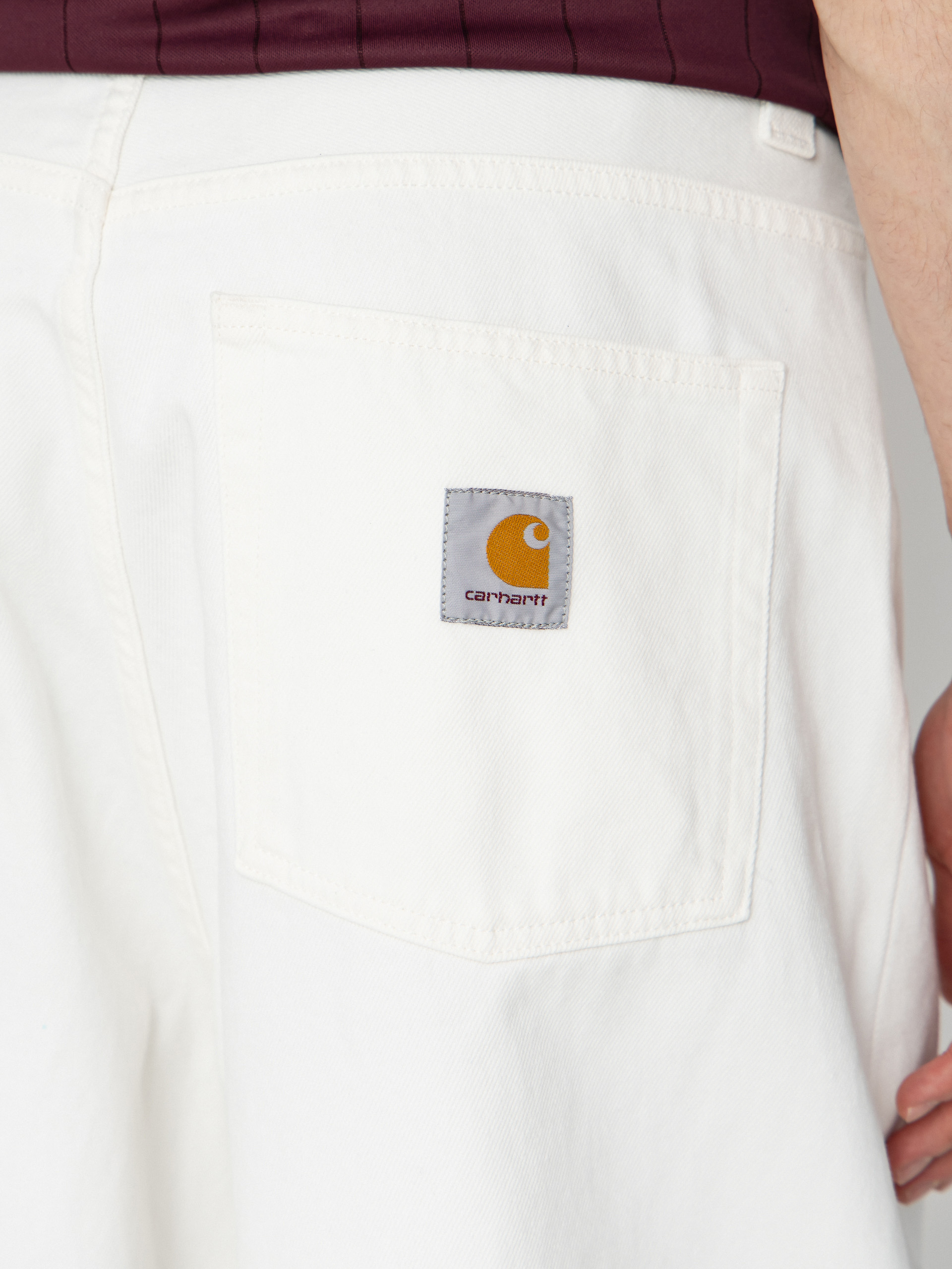 Spodnie Carhartt WIP Brandon (white)