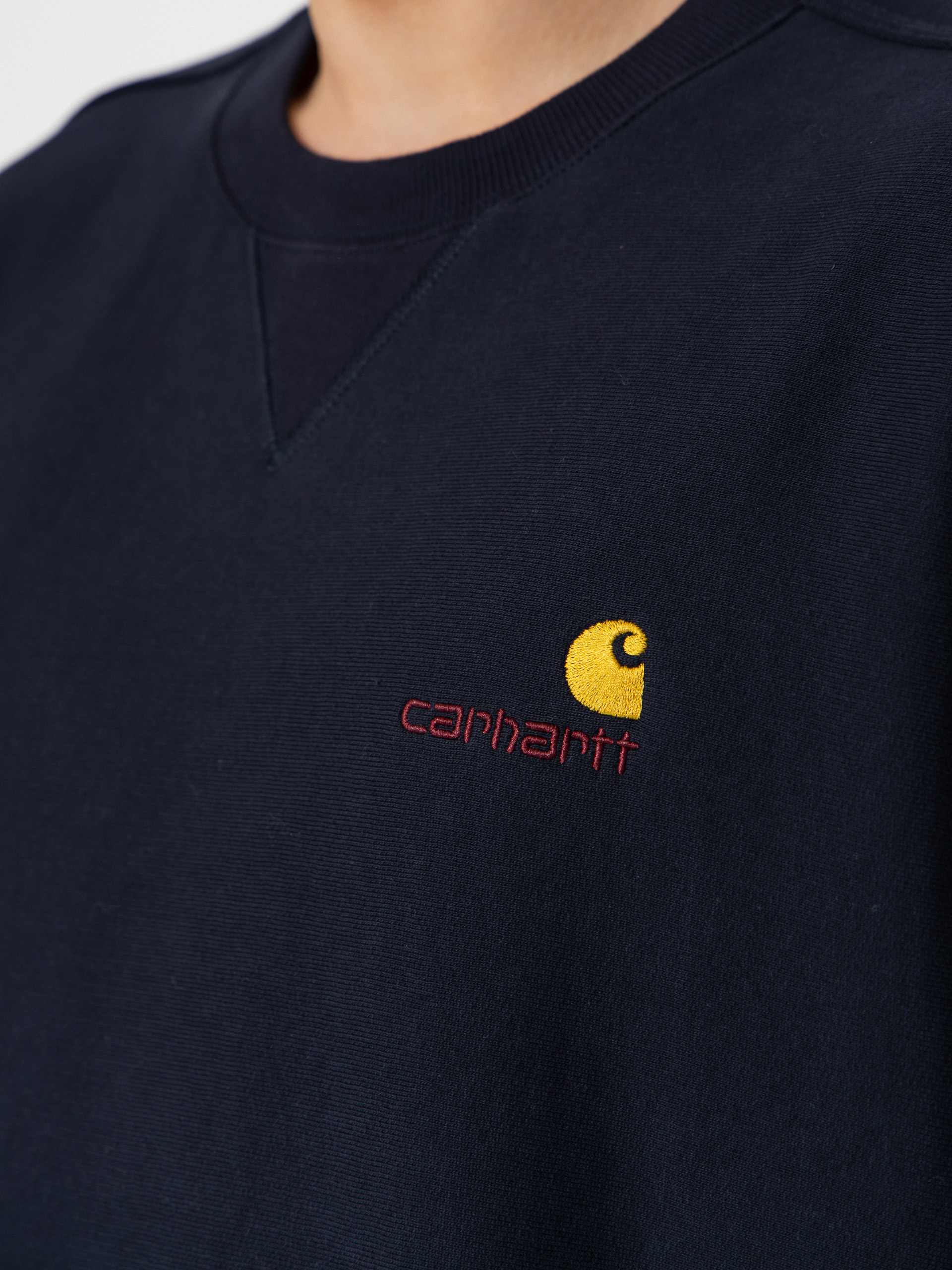Bluza Carhartt WIP American Script (deep night)