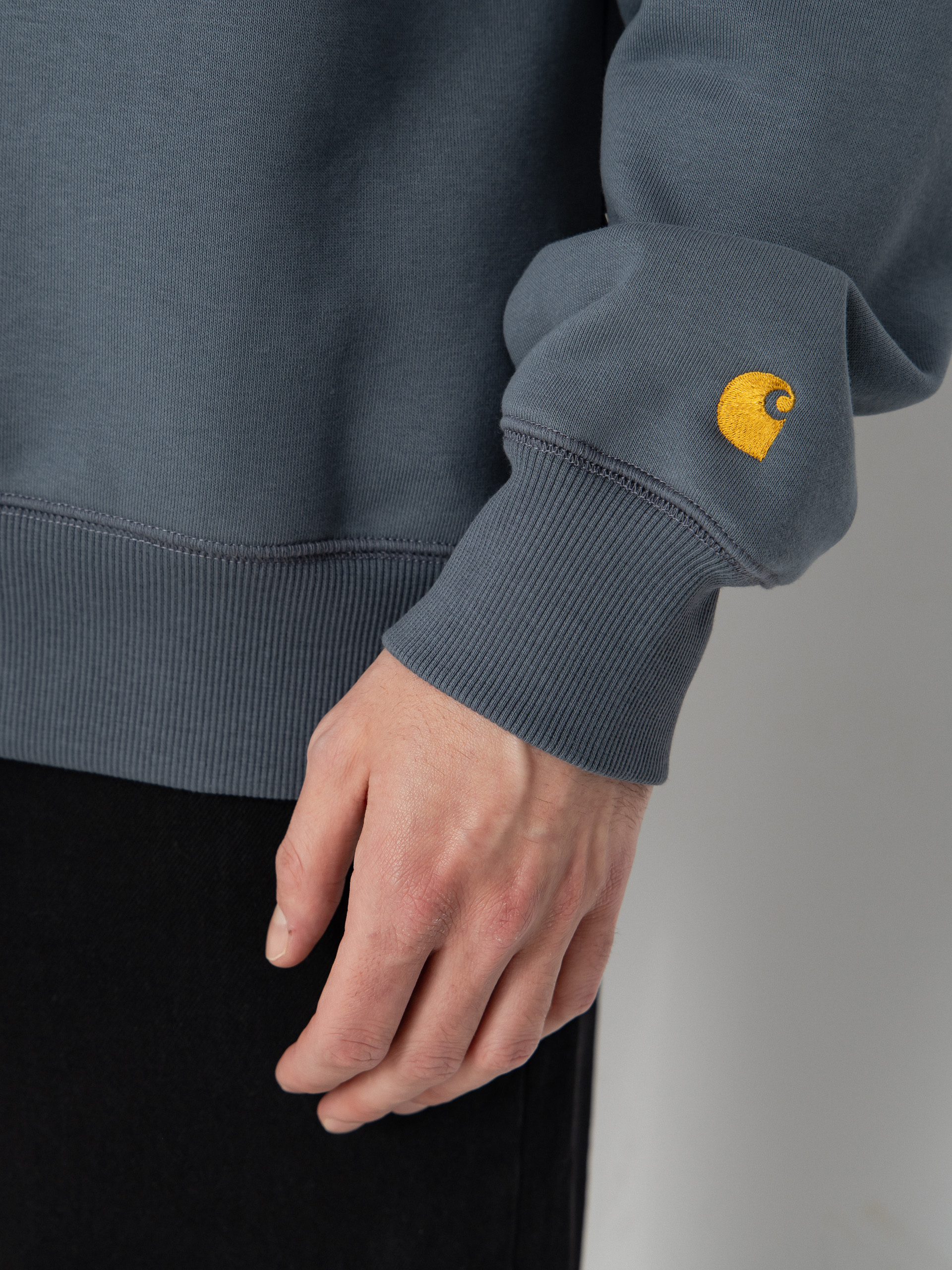 Bluza Carhartt WIP Chase (cozy blue/gold)