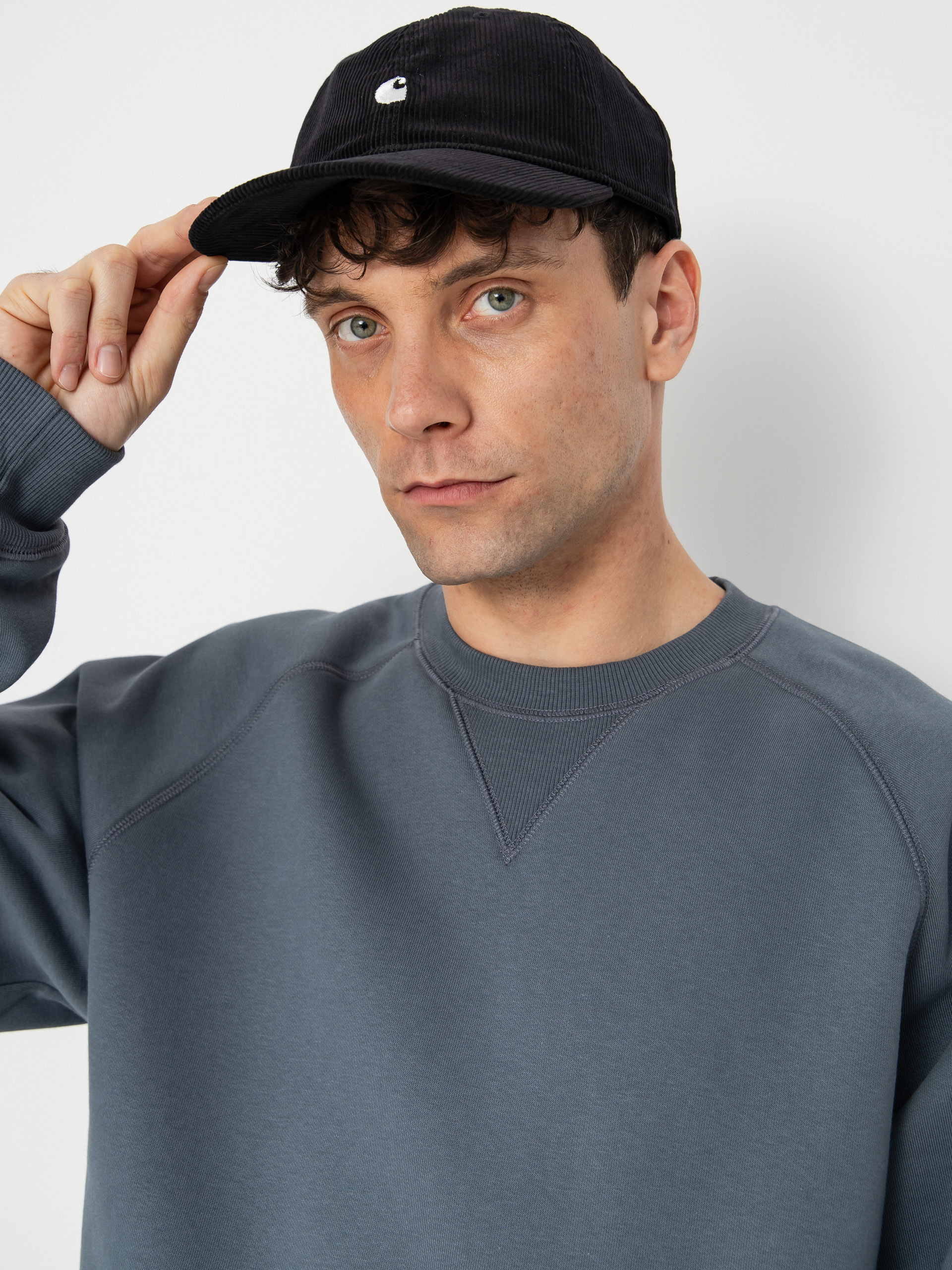 Bluza Carhartt WIP Chase (cozy blue/gold)