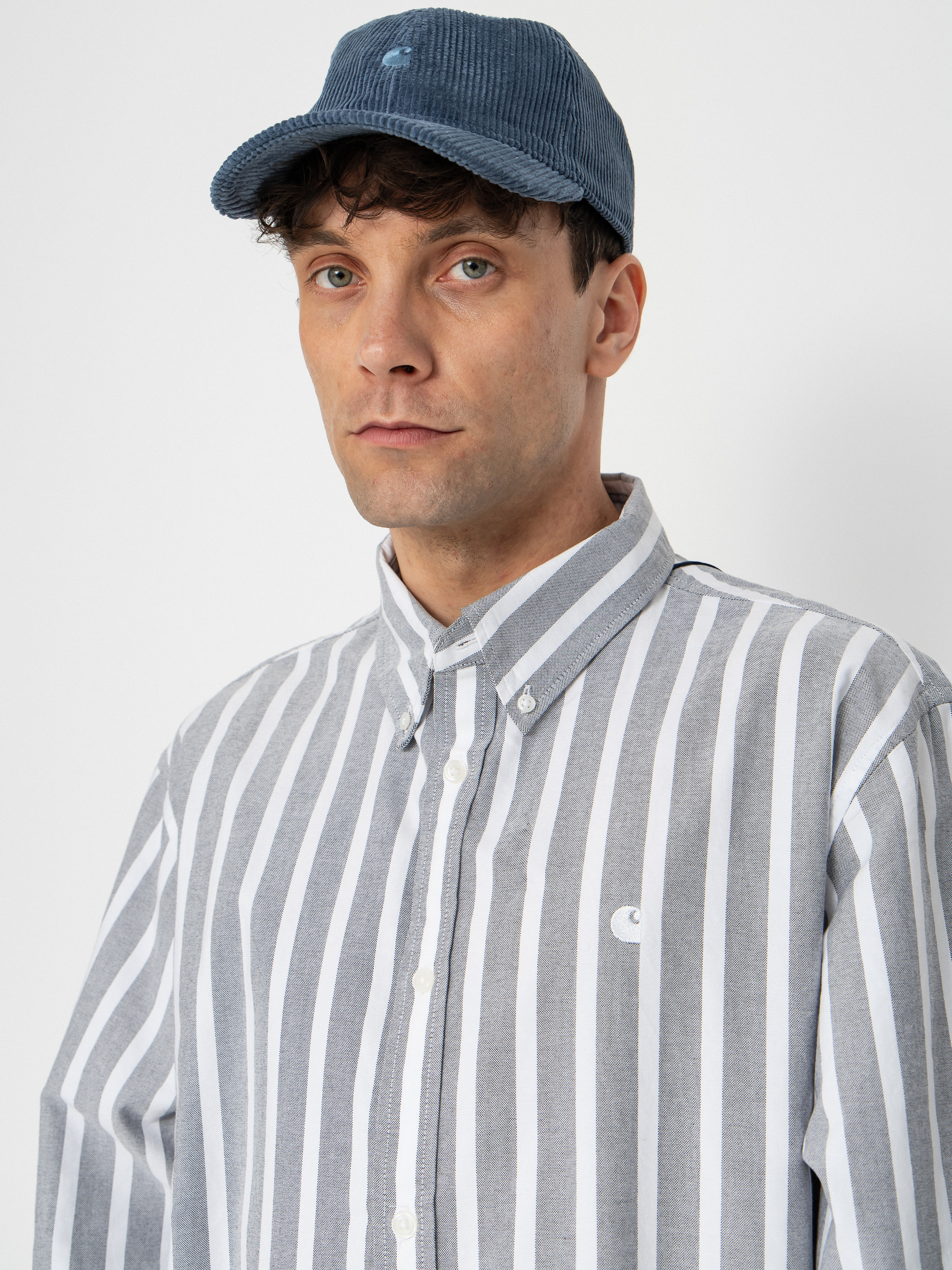 Koszula Carhartt WIP Deven (deven stripe/black/white)