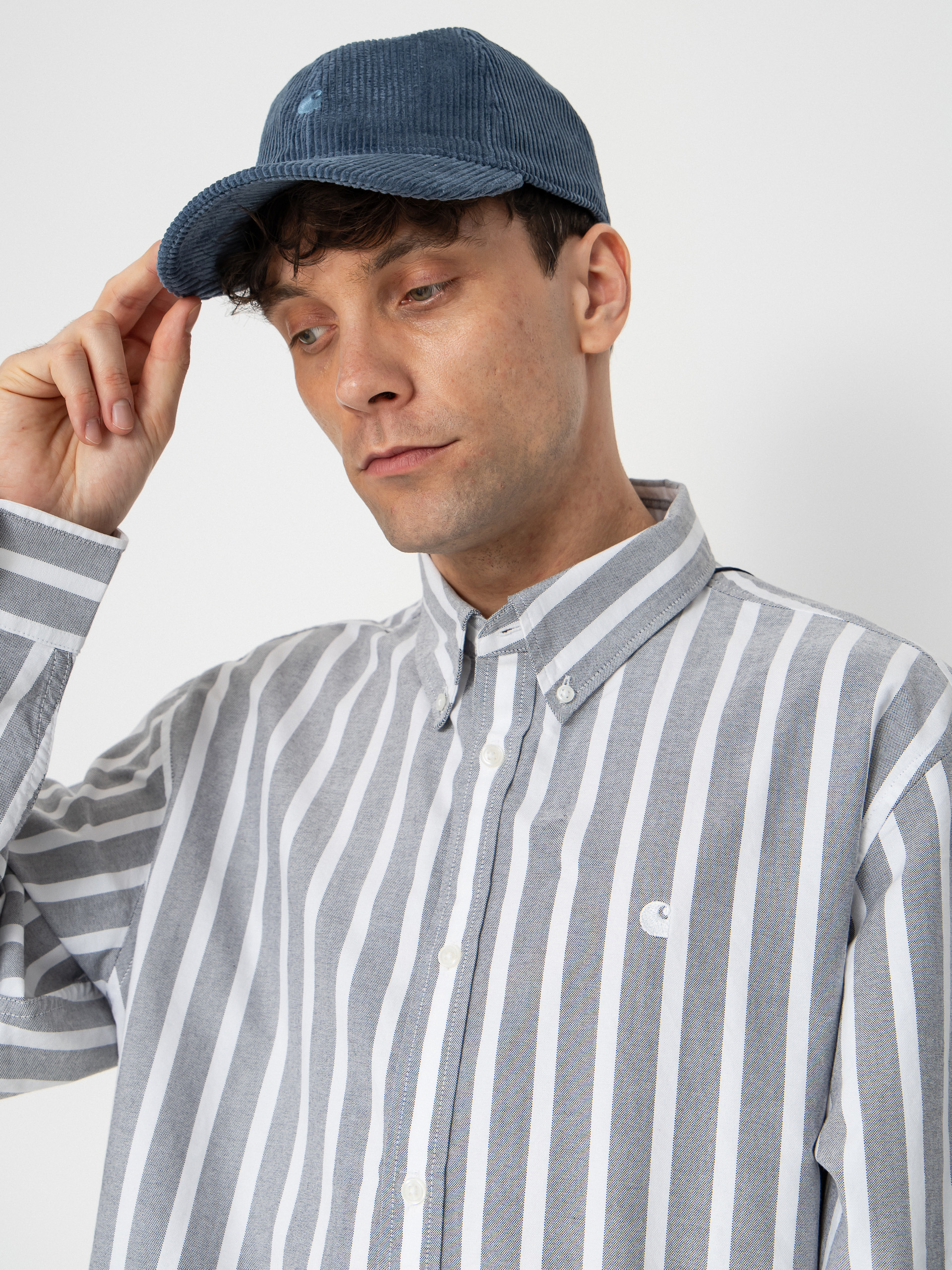Koszula Carhartt WIP Deven (deven stripe/black/white)