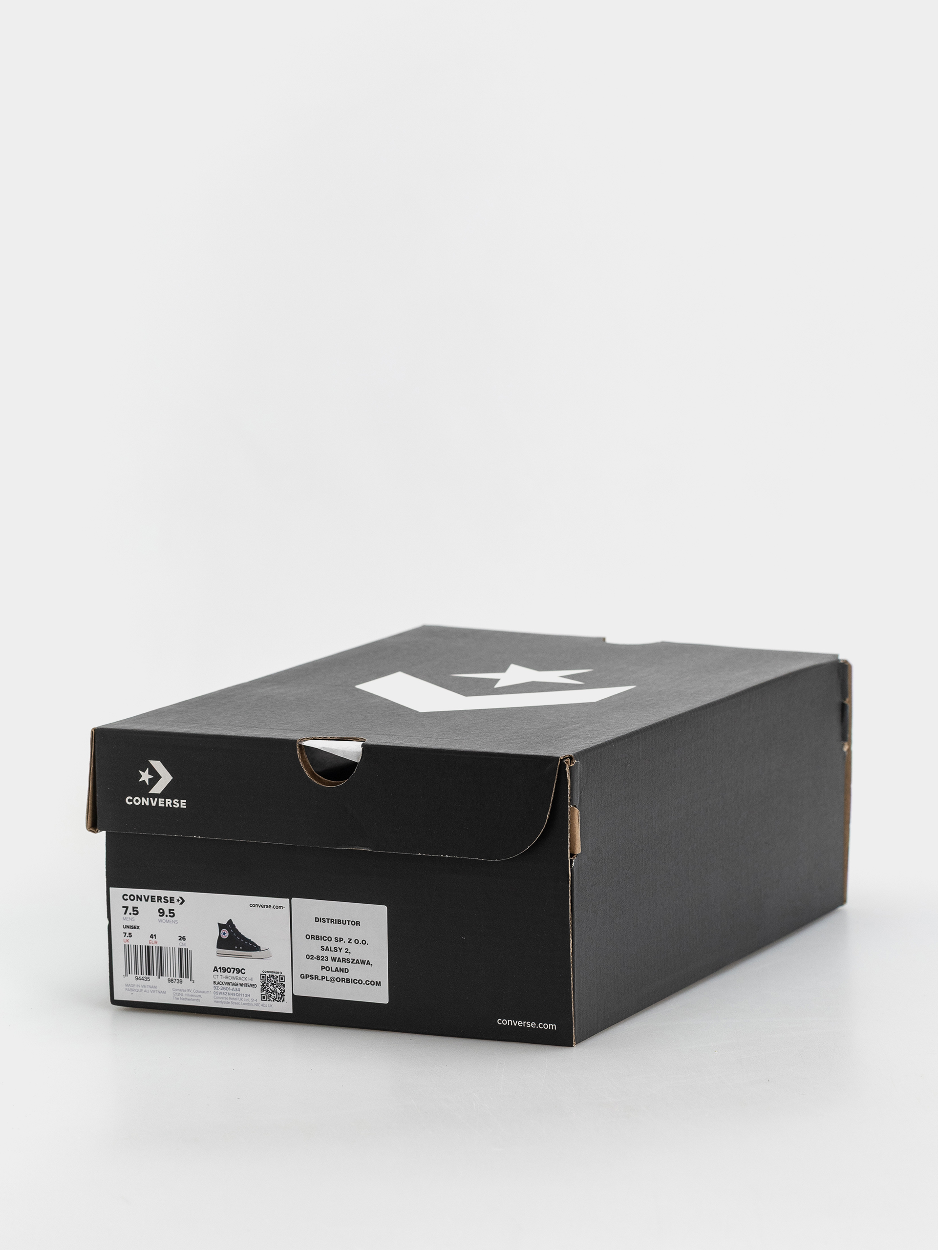 Trampki Converse Chuck Taylor Throwback Hi (black/vintage white)