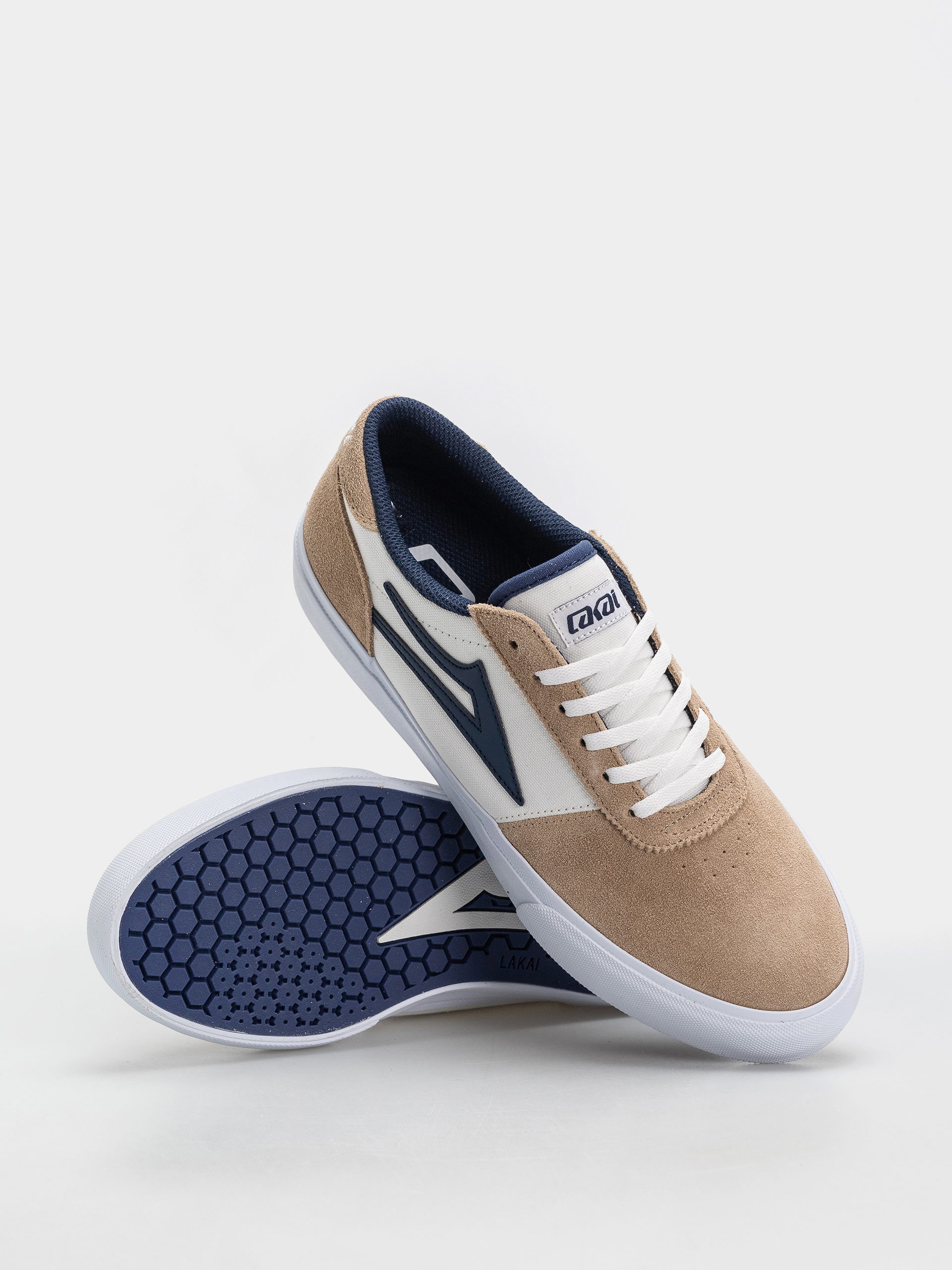 Buty Lakai Manchester (white/tan/navy)