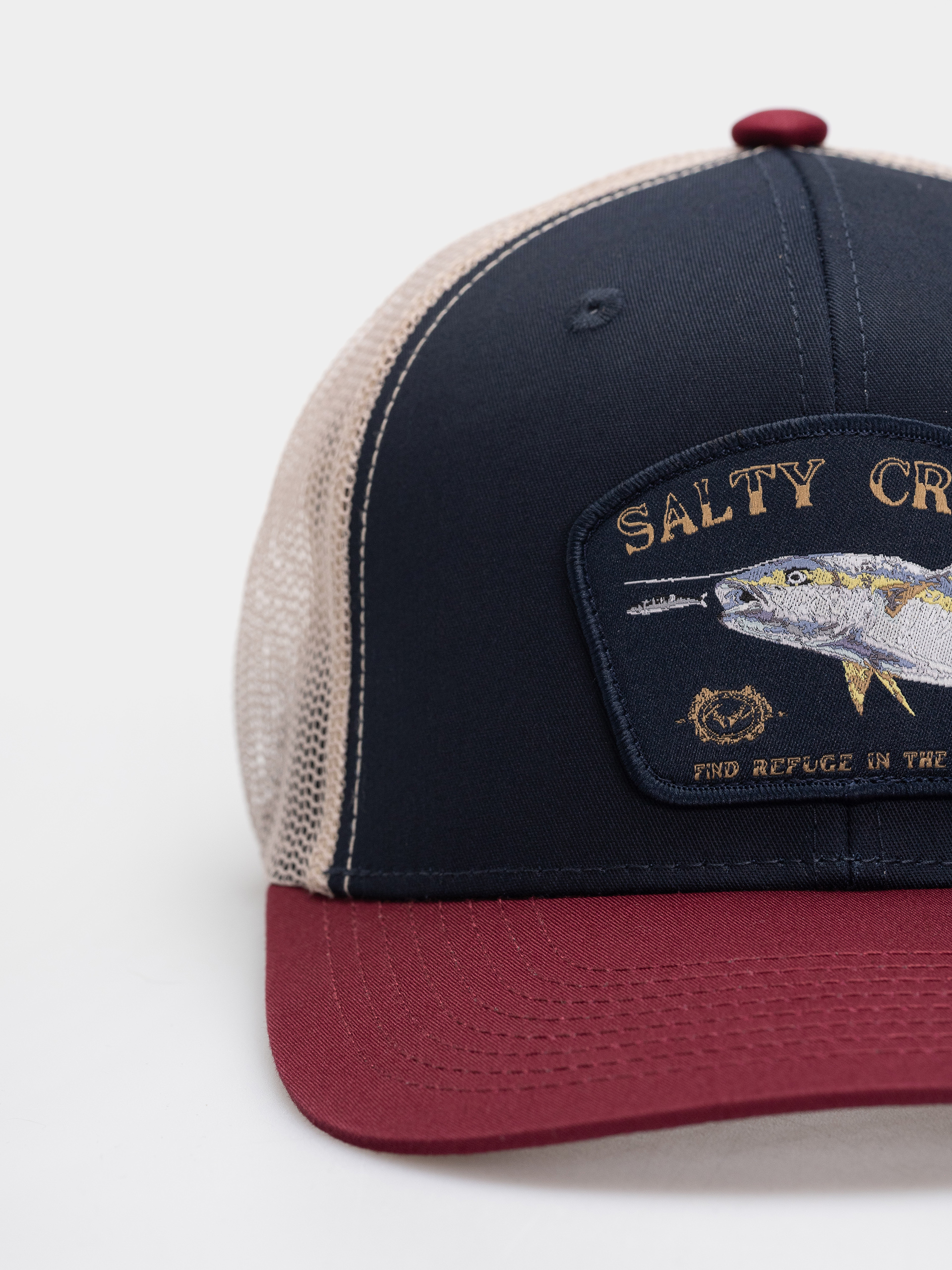Czapka z daszkiem Salty Crew Surface Retro Trucker (navy/red)
