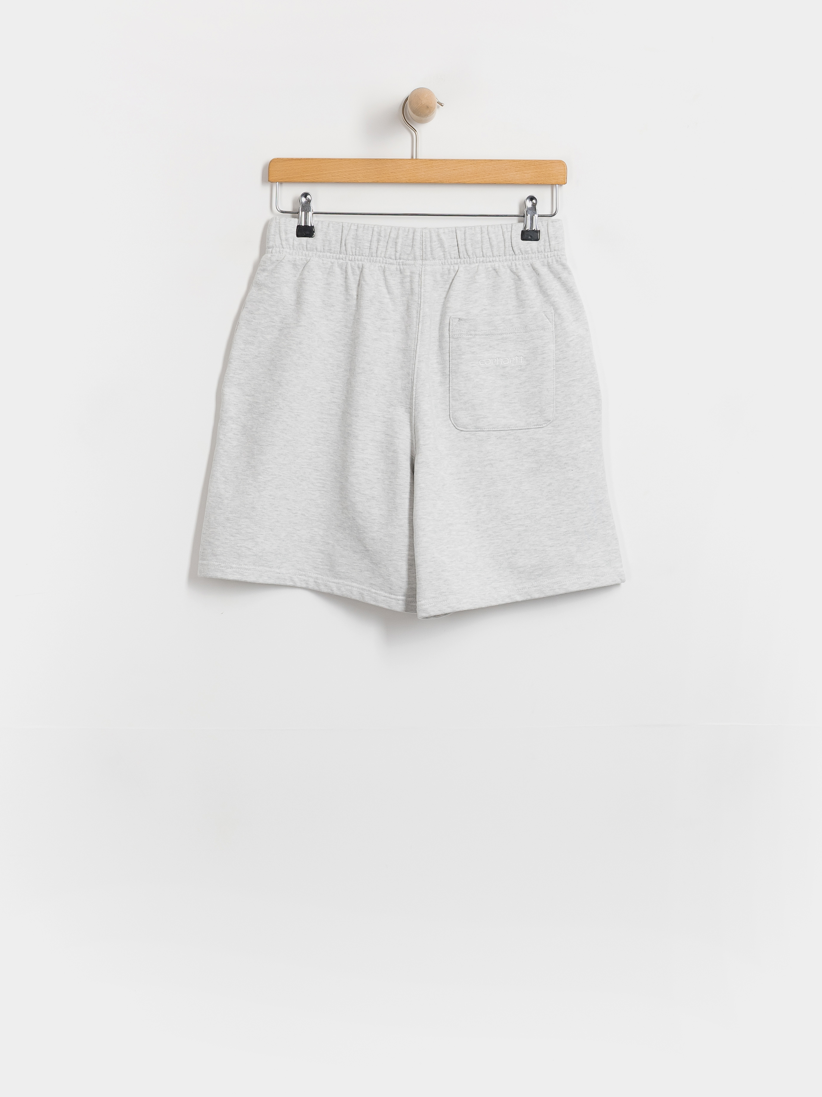 Szorty Carhartt WIP Brenta Wmn (ash heather/white)