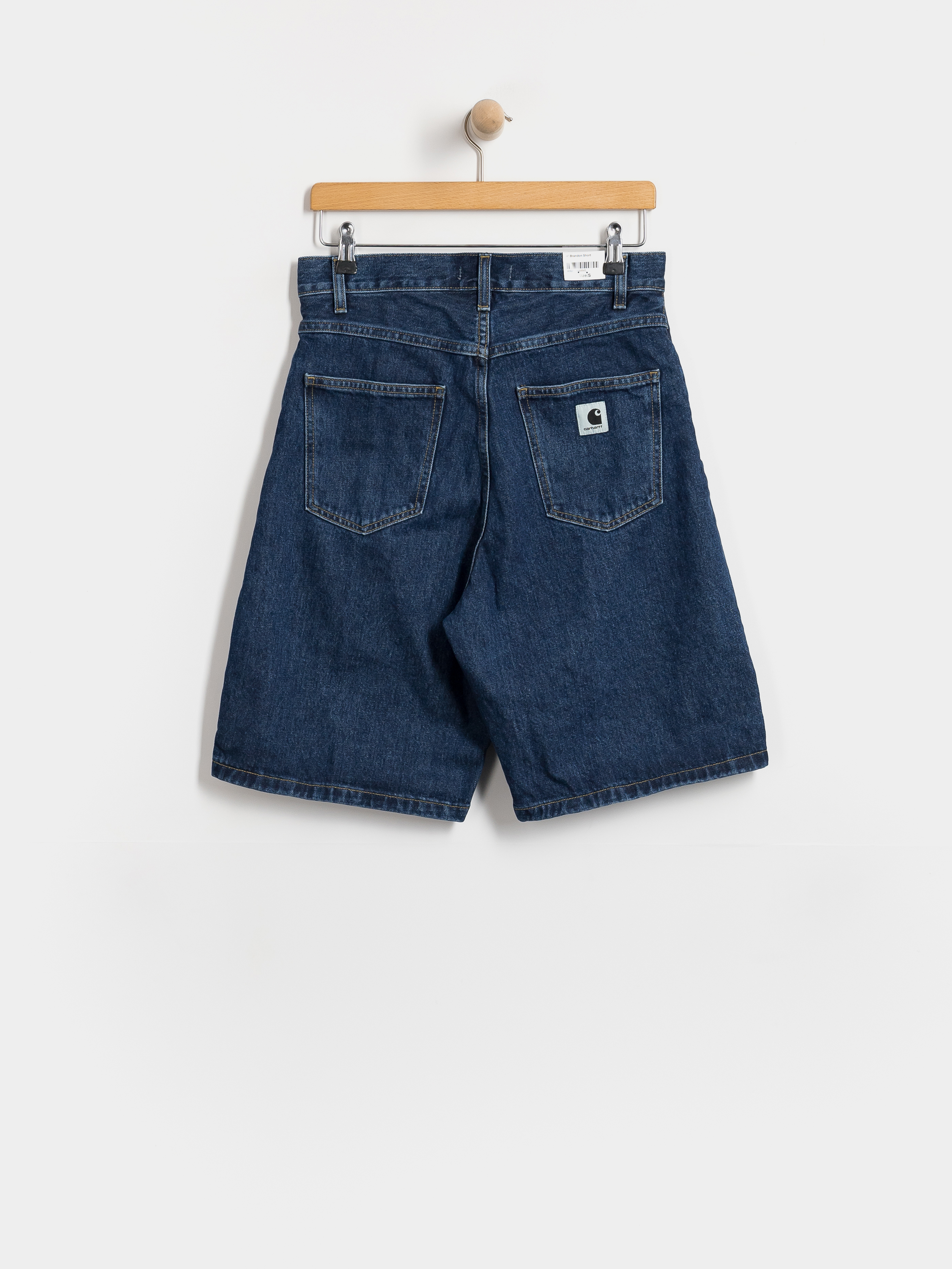 Szorty Carhartt WIP Brandon Wmn (blue stone washed)