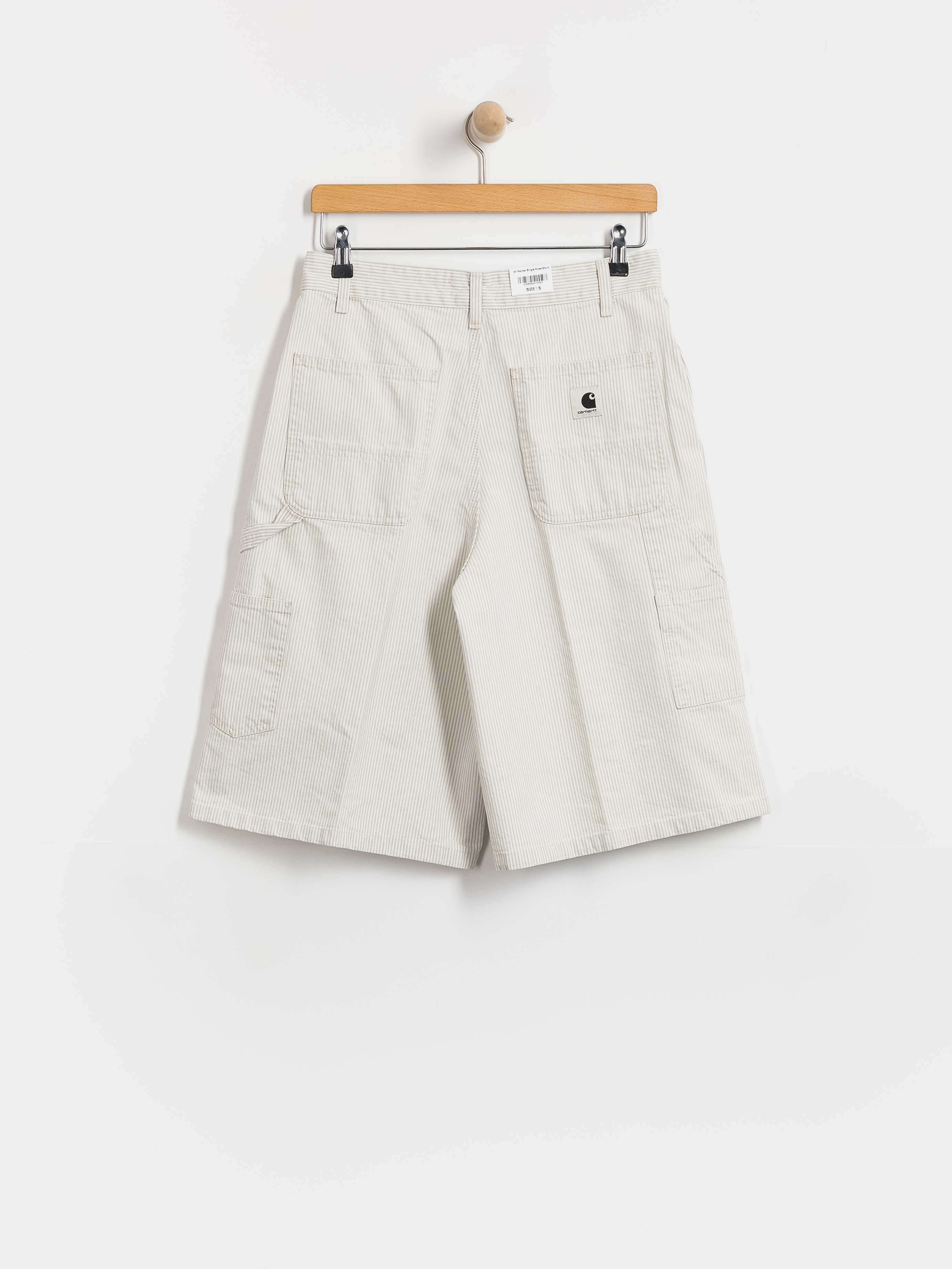Szorty Carhartt WIP Mercer Single Knee Wmn (mercer stripe/graphite/wax)