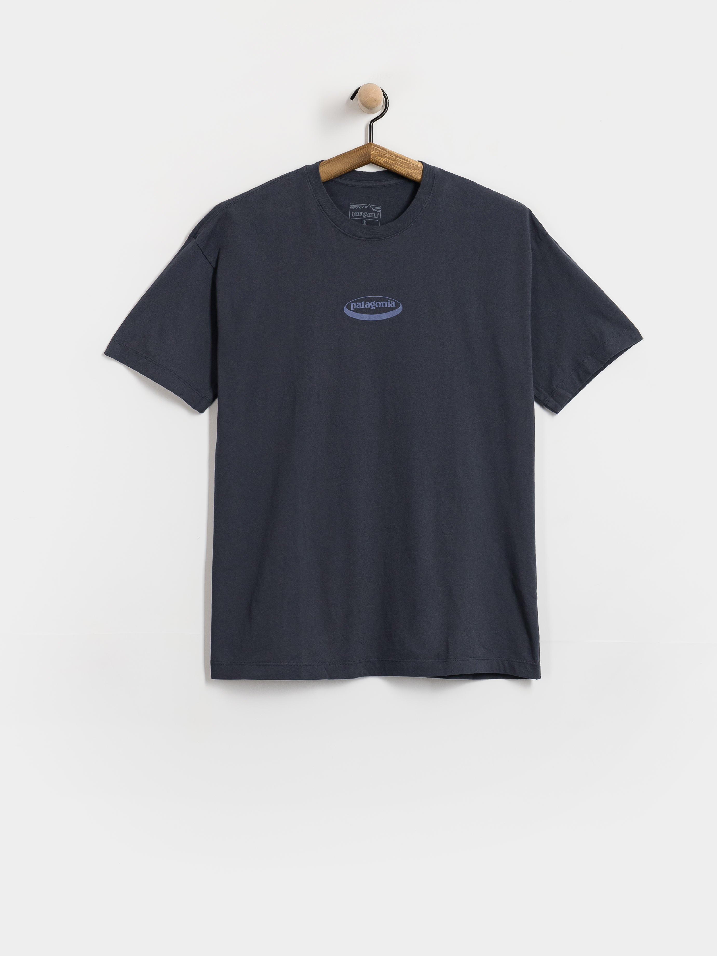 T-shirt Patagonia 95 Oval Logo Oversized Wmn (smolder blue)