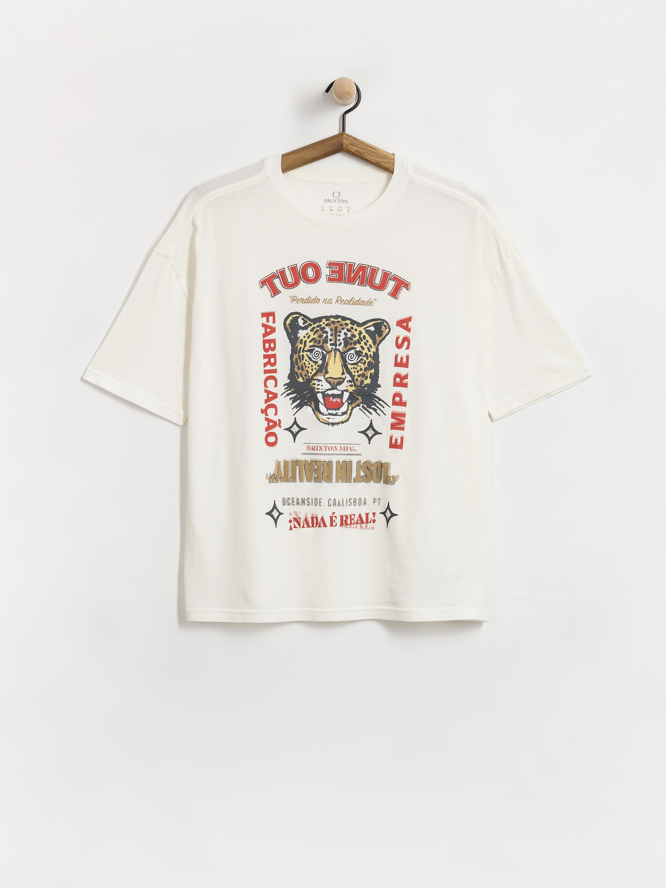 T-shirt Brixton The Getaway Oversized Bf Wmn