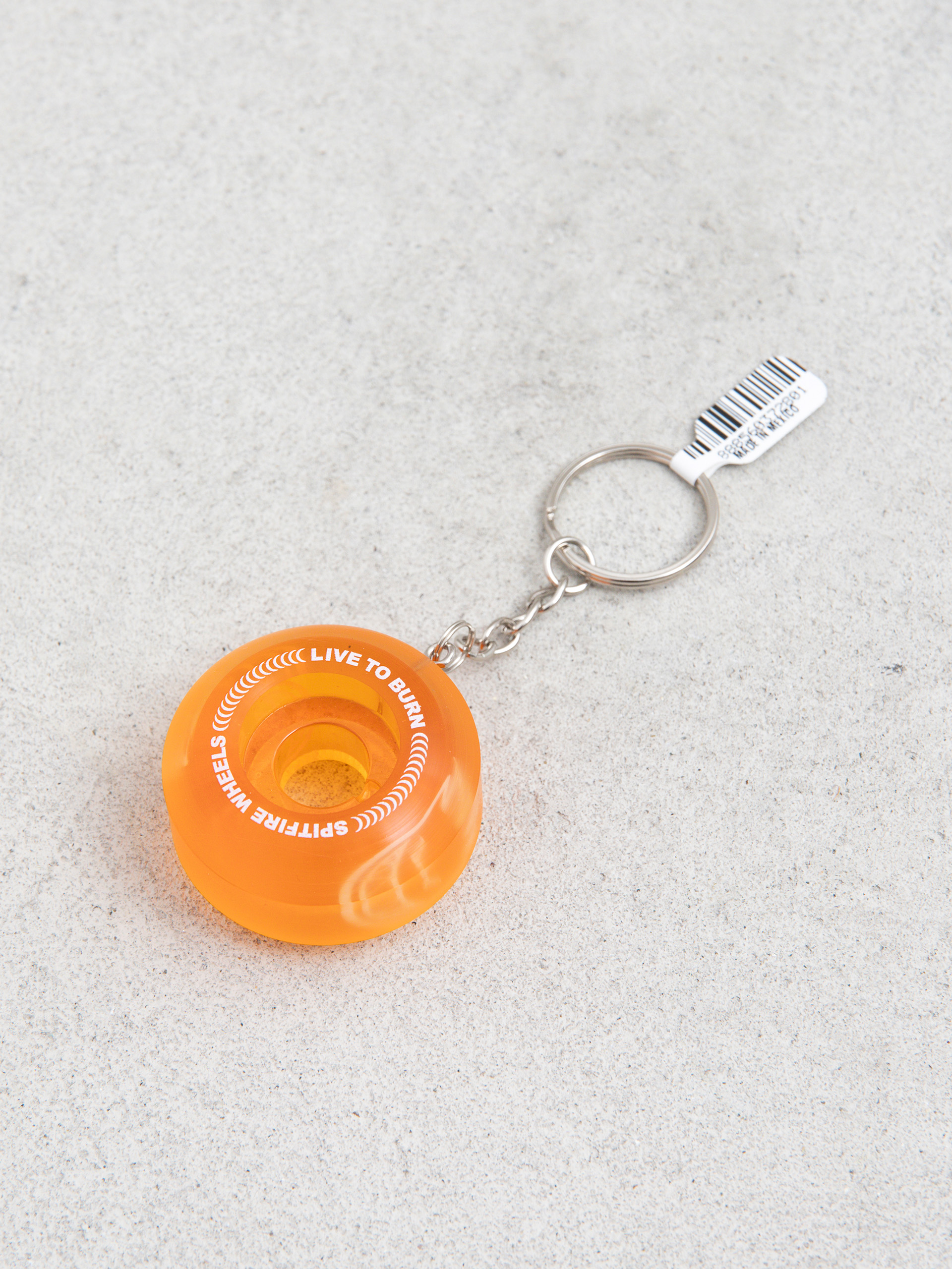 Breloczek Spitfire Wheel Keychain (transparent orange)