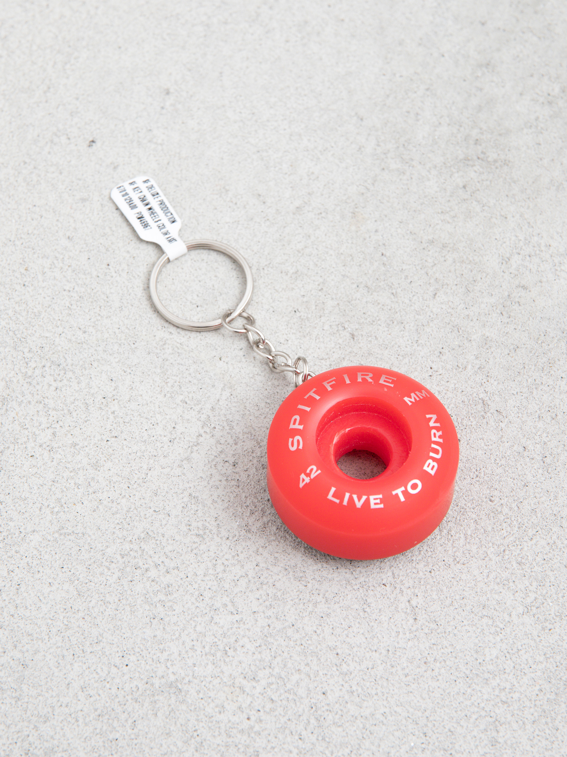 Breloczek Spitfire Wheel Keychain (red)