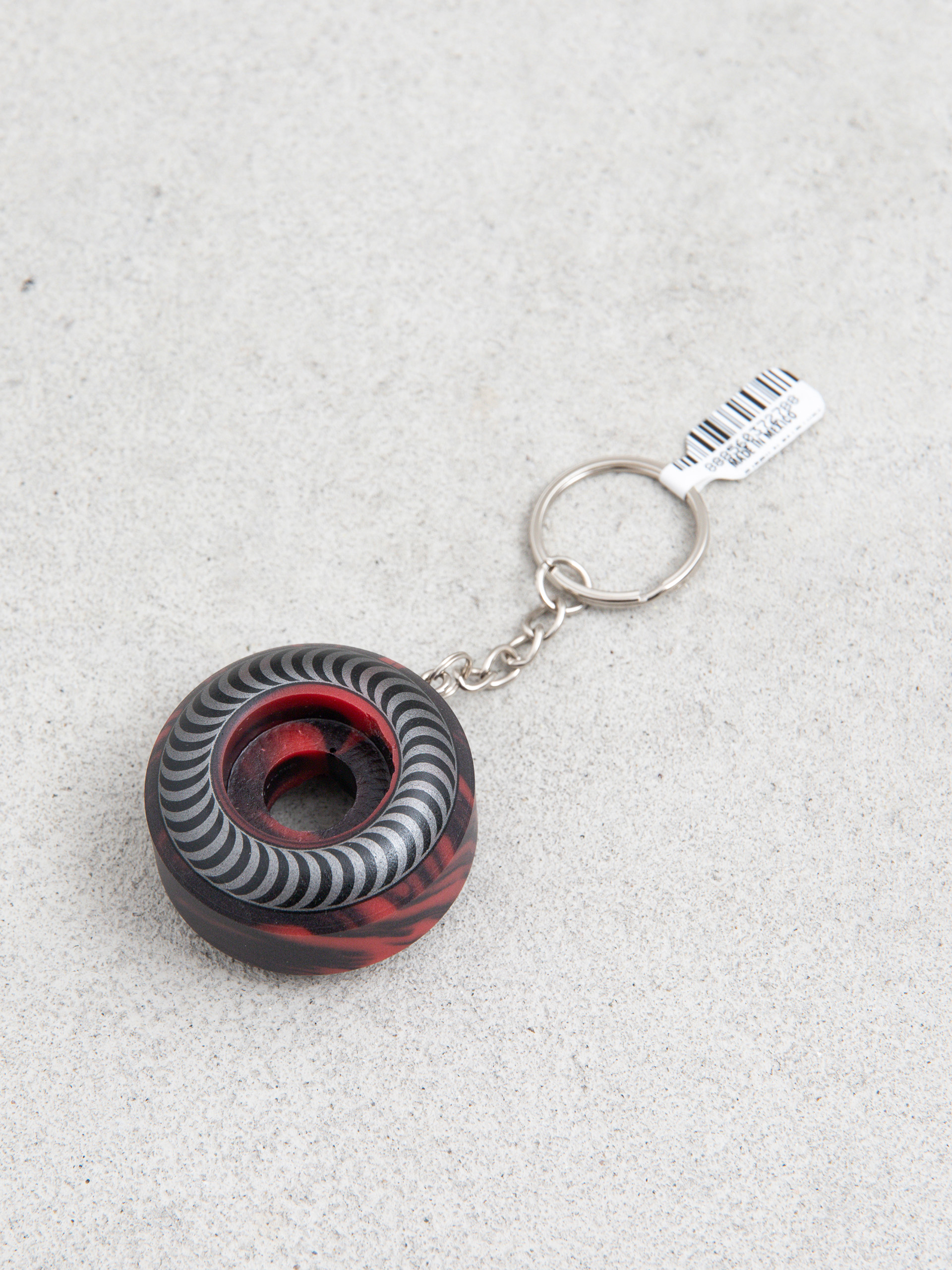 Breloczek Spitfire Wheel Keychain (red swirl)