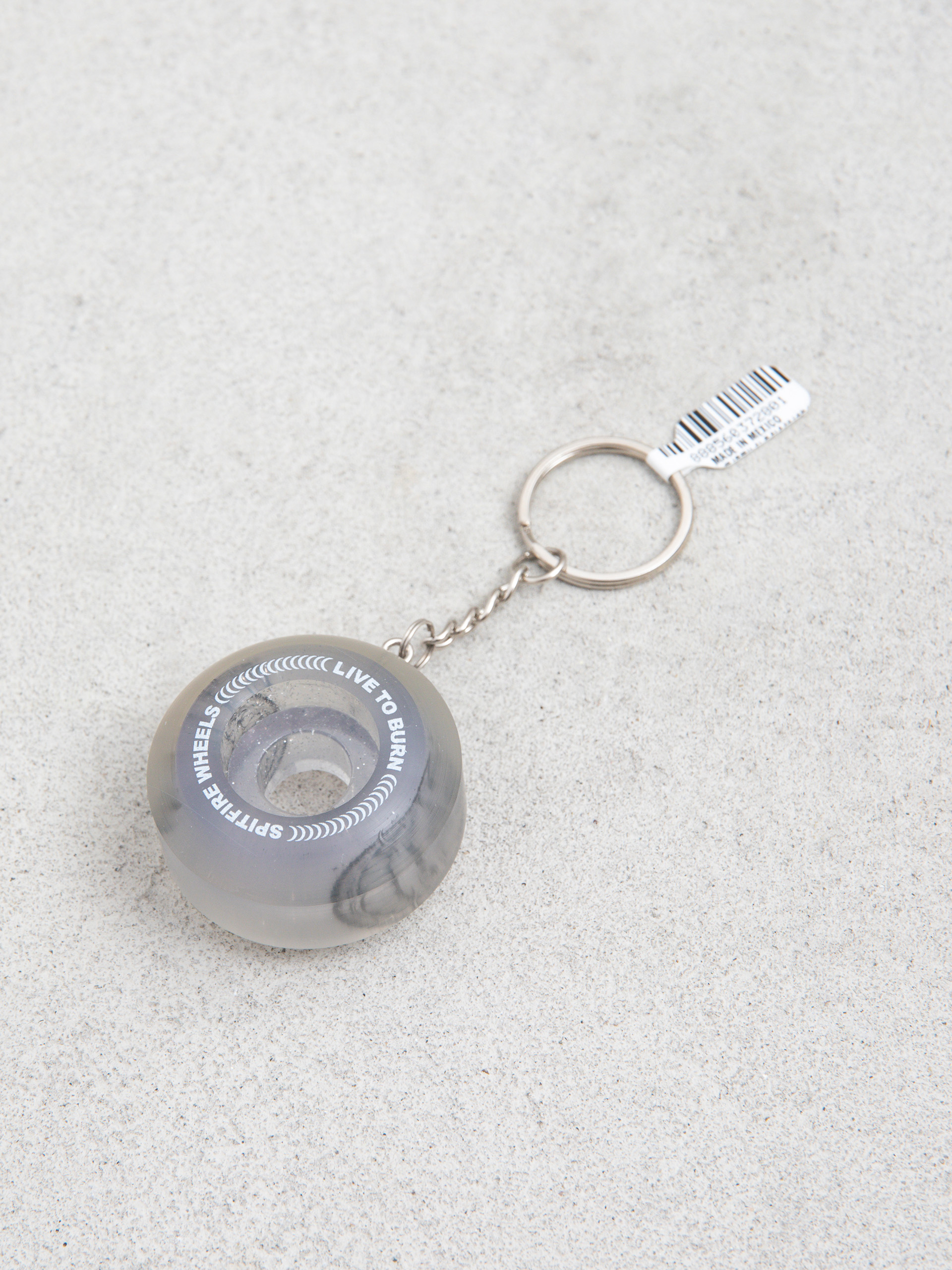 Breloczek Spitfire Wheel Keychain (transparent grey)