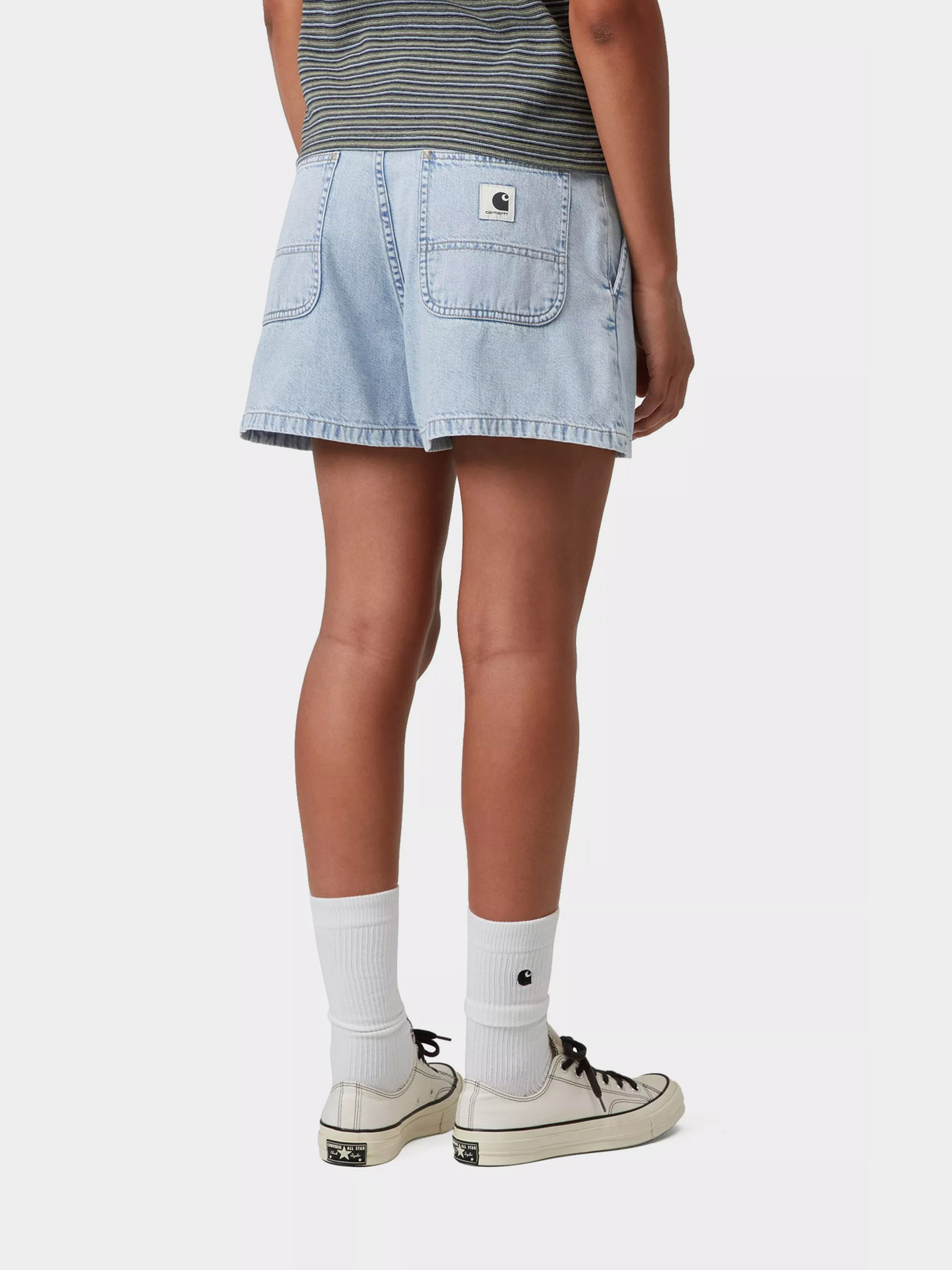 Szorty Carhartt WIP Lova Wmn (blue stone bleached)