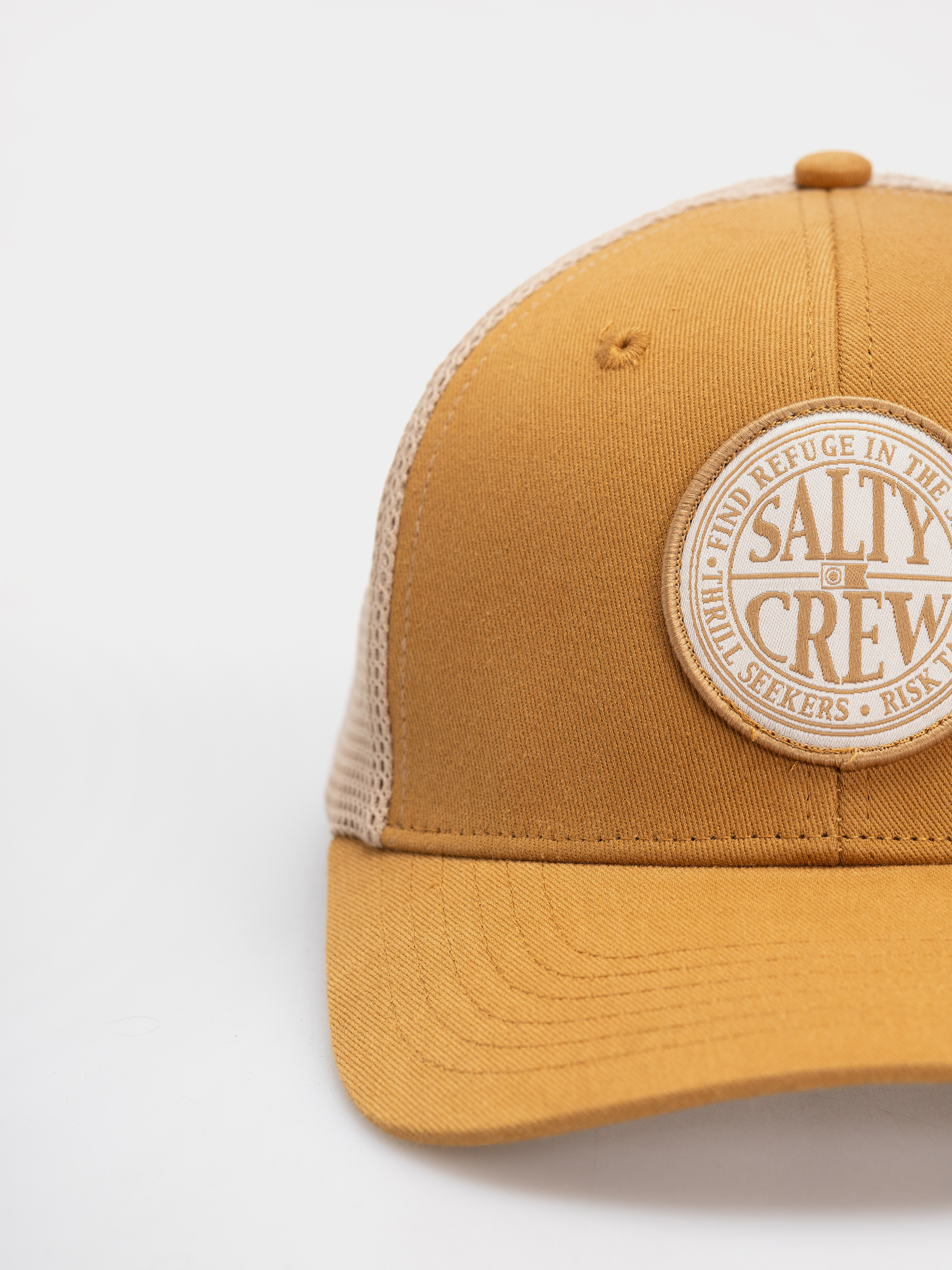 Czapka z daszkiem Salty Crew Global Trucker (bone brown)