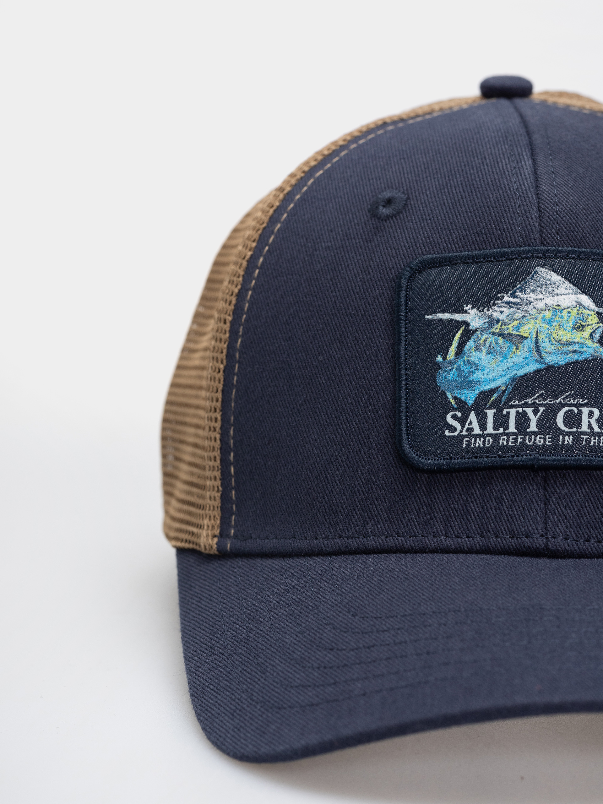 Czapka z daszkiem Salty Crew Mahi Surface Trucker (navy/gold)