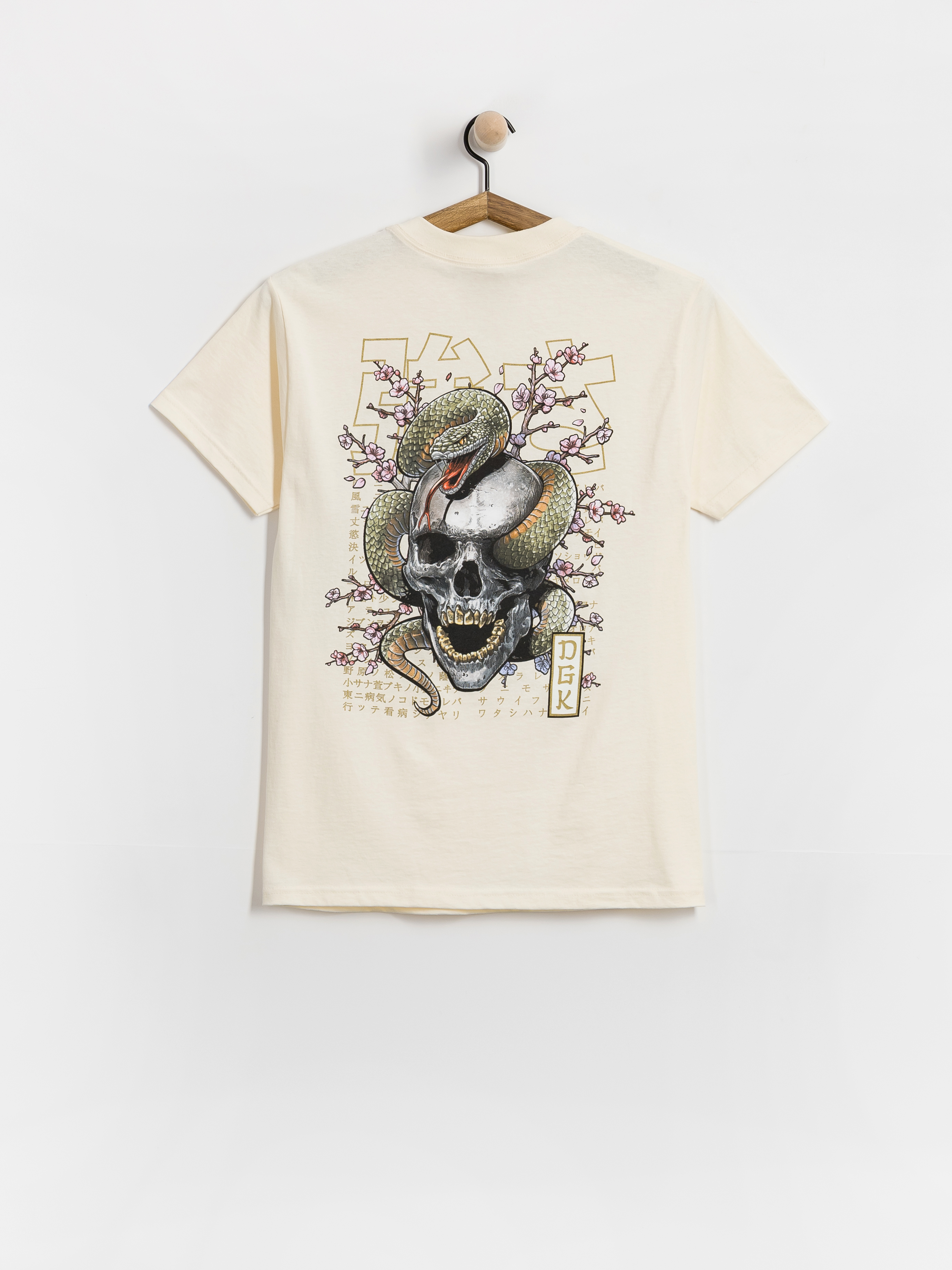 T-shirt DGK Strength (cream)