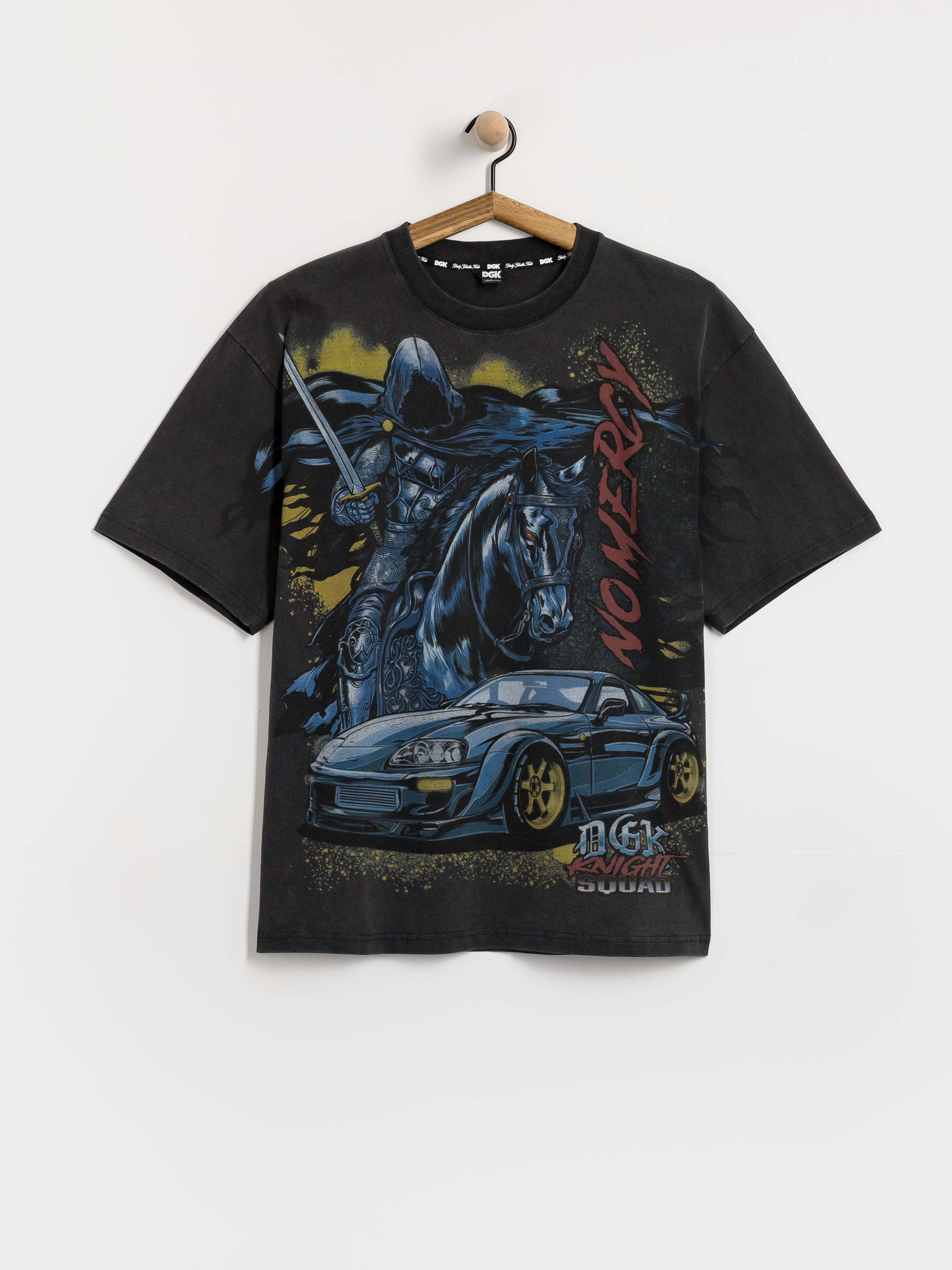 T-shirt DGK Black Knight (vintage black)