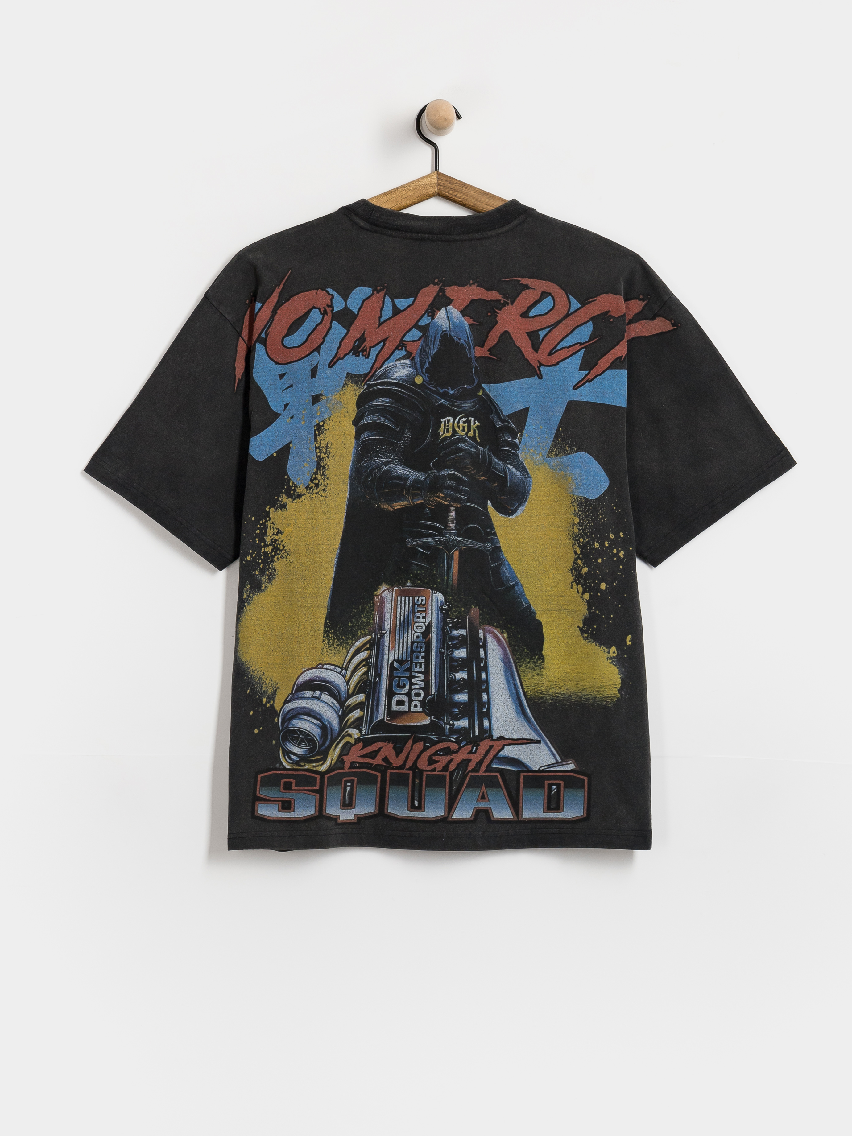 T-shirt DGK Black Knight (vintage black)