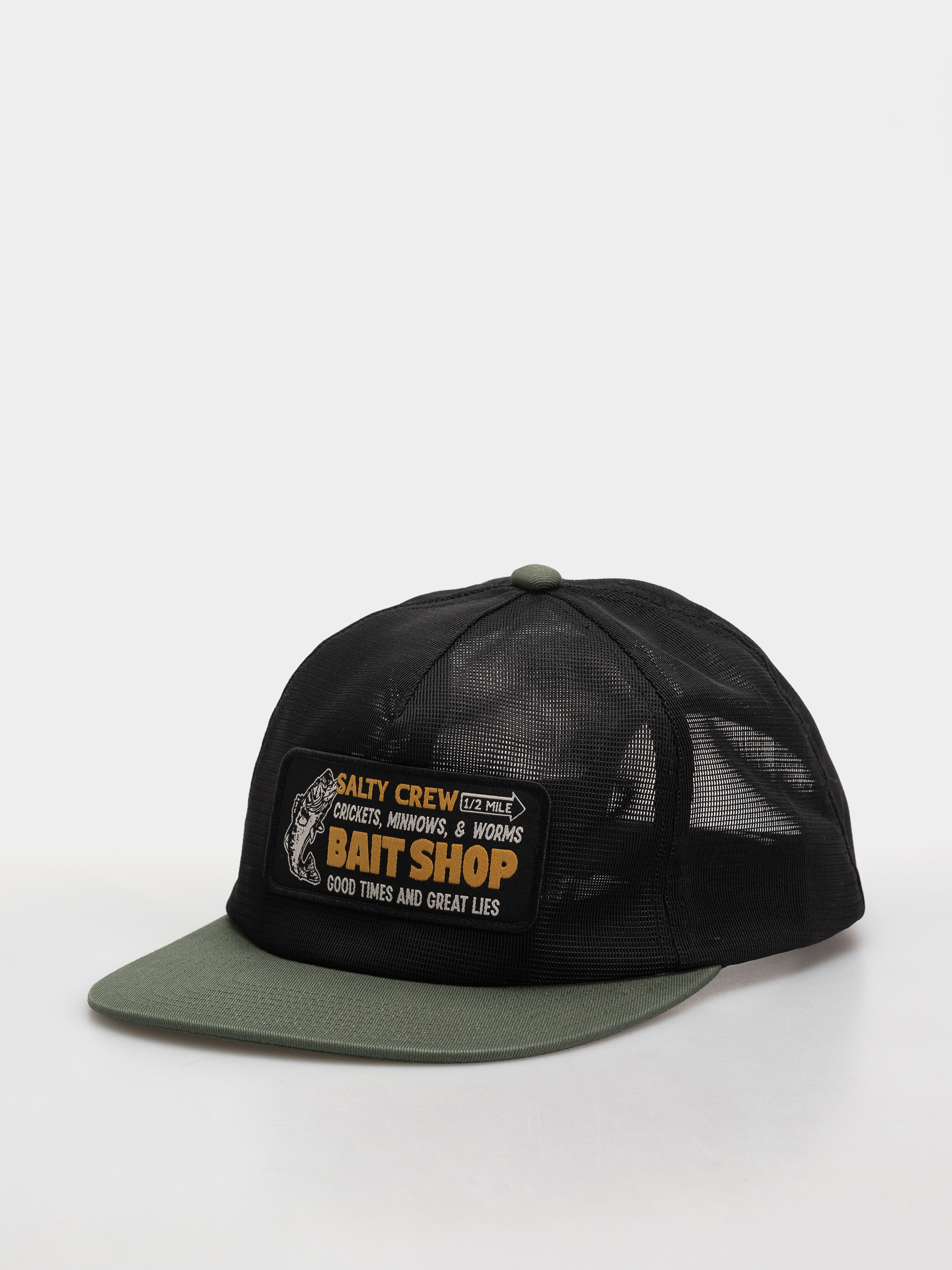 Czapka z daszkiem Salty Crew Bait Shop Trucker (green/black)
