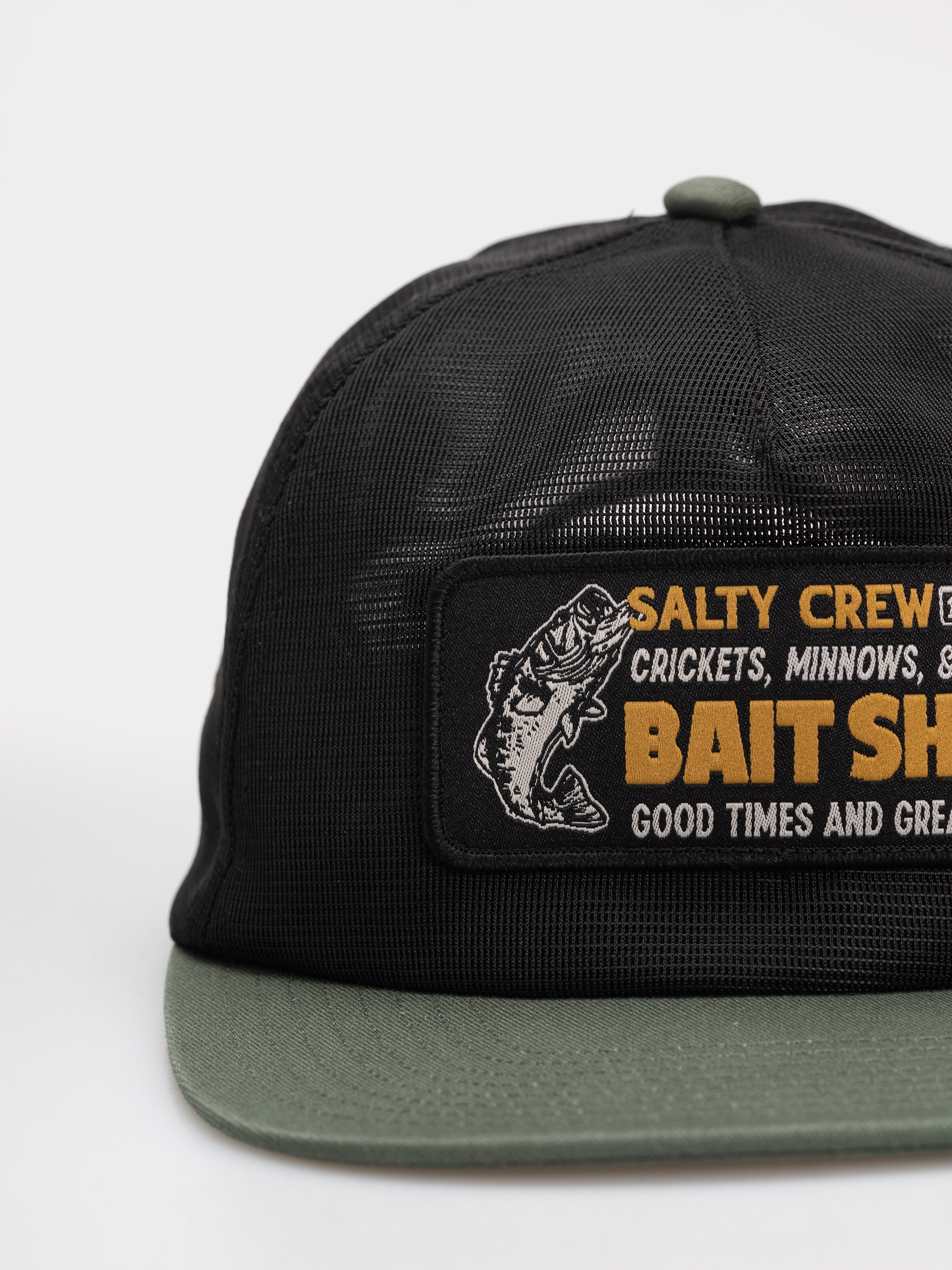 Czapka z daszkiem Salty Crew Bait Shop Trucker (green/black)