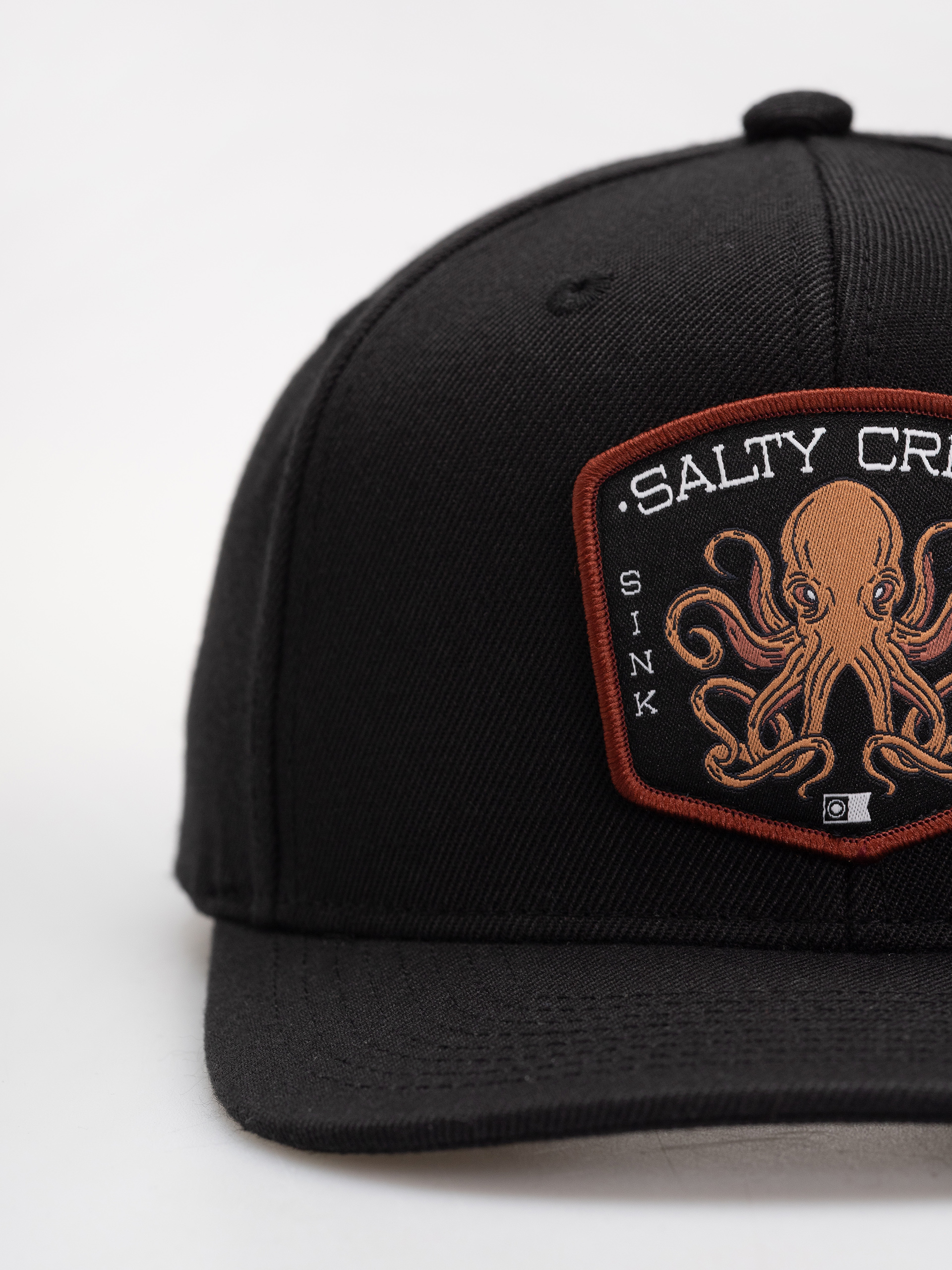 Czapka z daszkiem Salty Crew Tako Club Snapback (black)