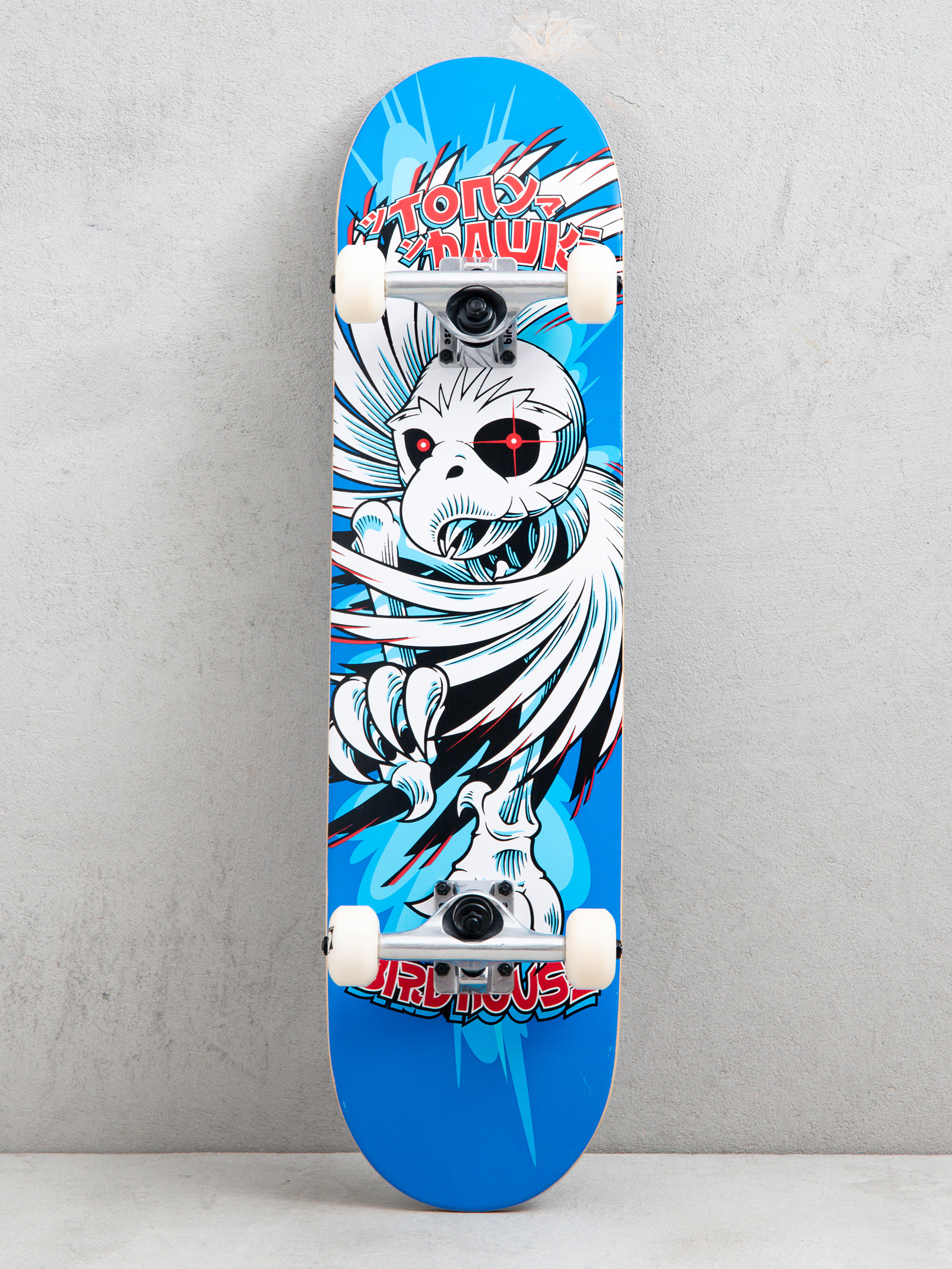 Deskorolka Birdhouse Hawk Spiral (blue)