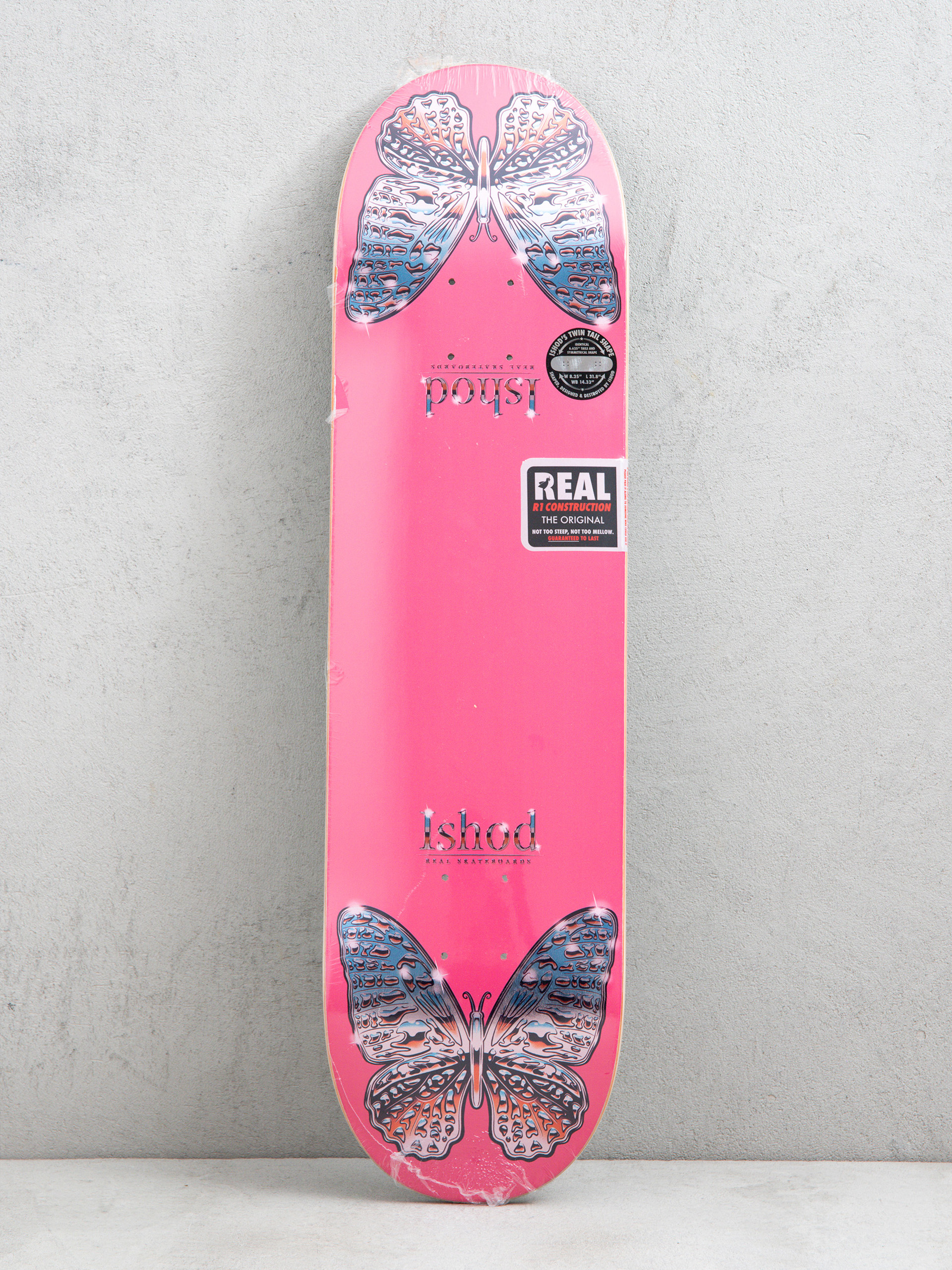 Deck Real Ishod Mariposa Chrome Twin Tail (pink)