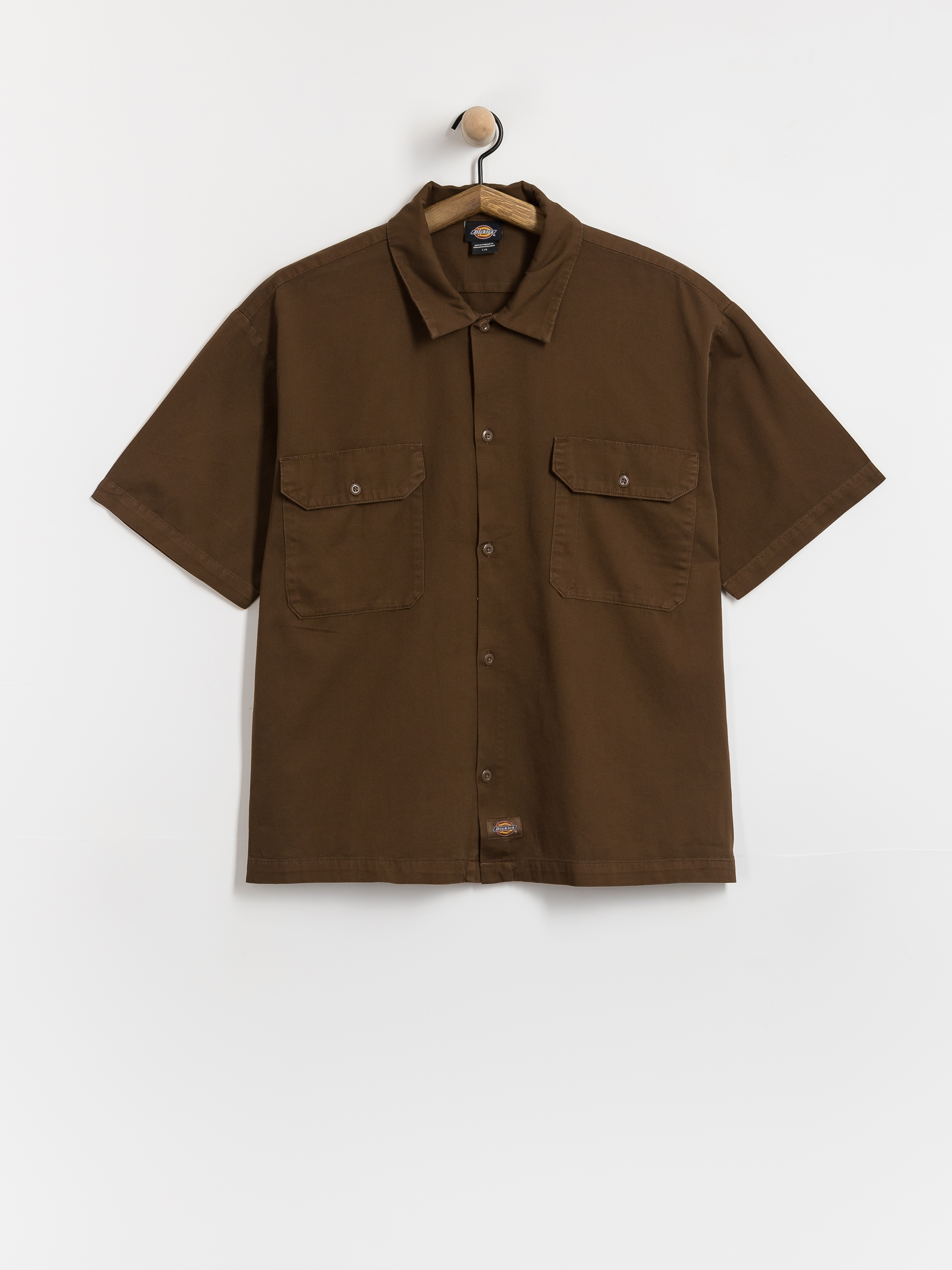 Koszula Dickies 247 Garment Dyed Work (timber brown)