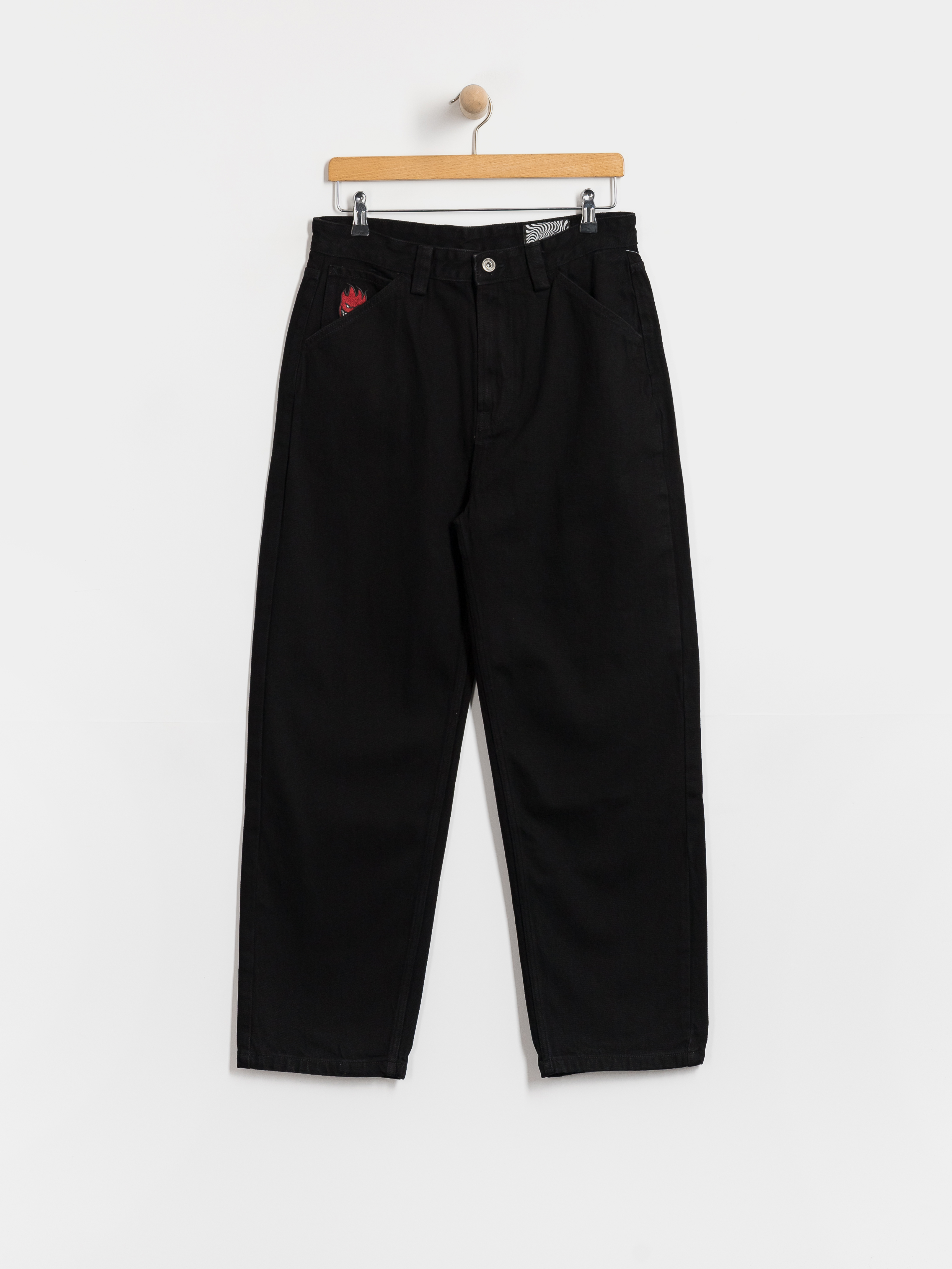 Spodnie Spitfire Bighead Fill Denim (black denim)