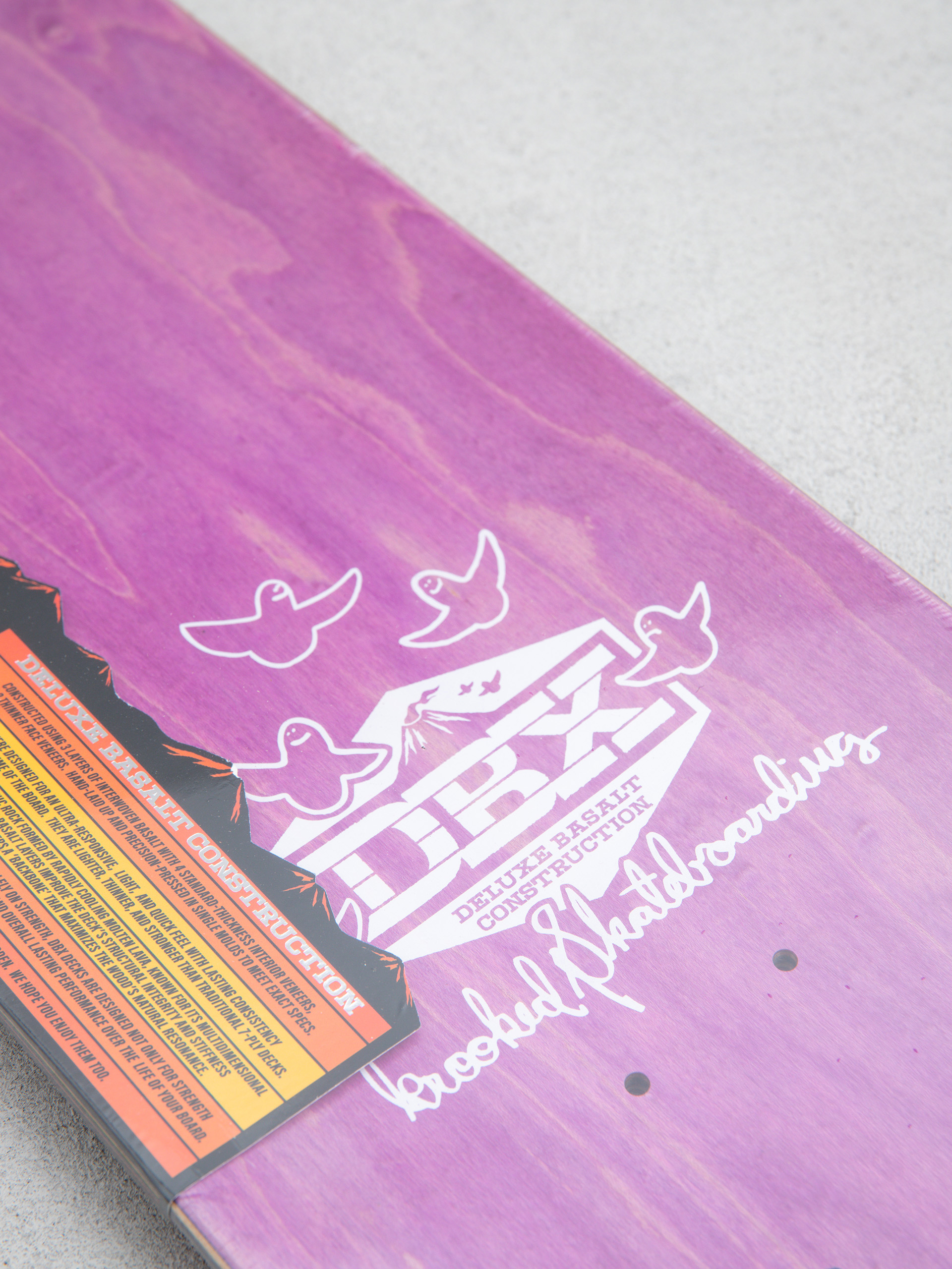 Deck Krooked Manderson Chain Frame (red)