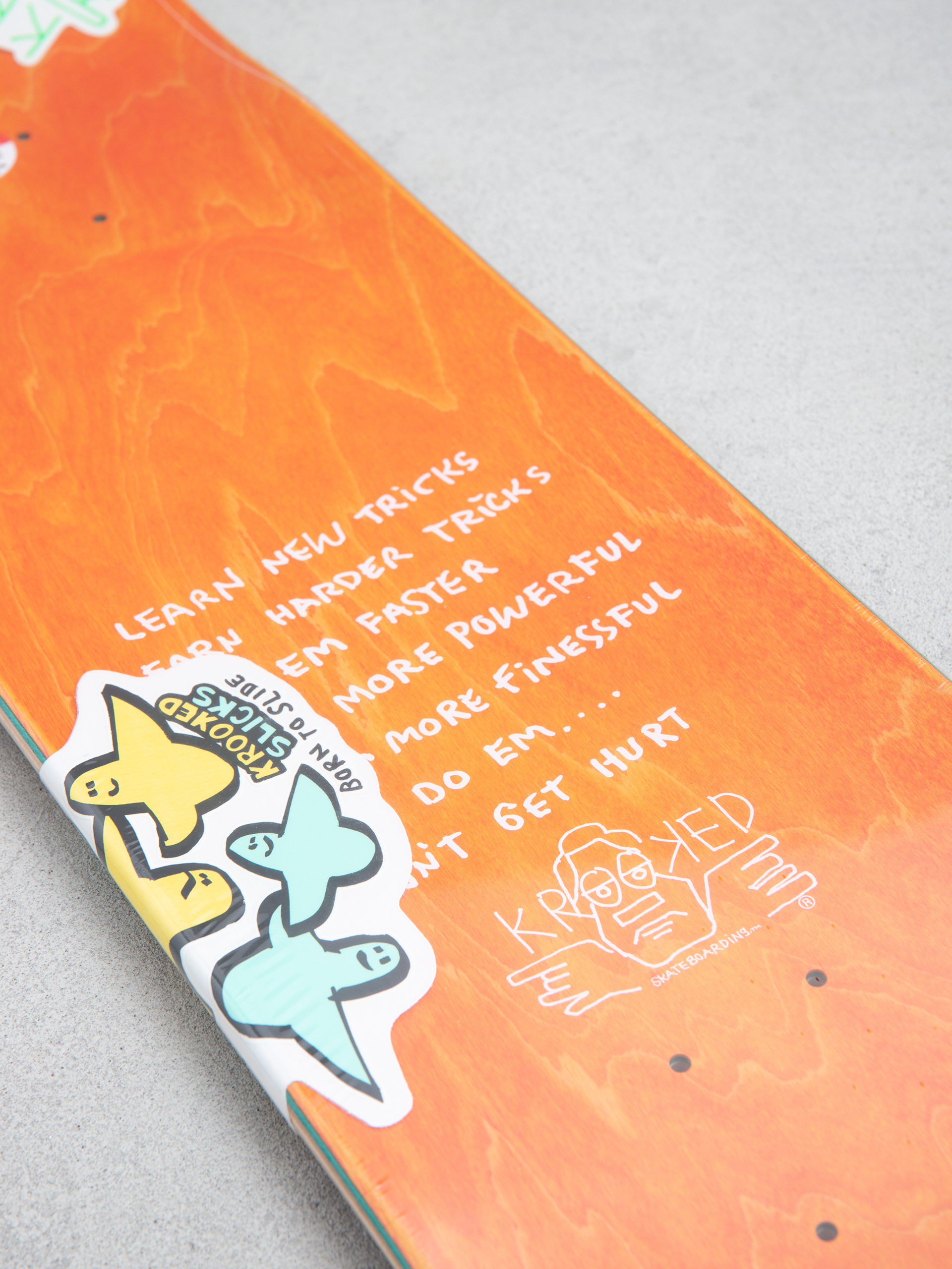 Deck Krooked Worrest Chrome Zone (black)