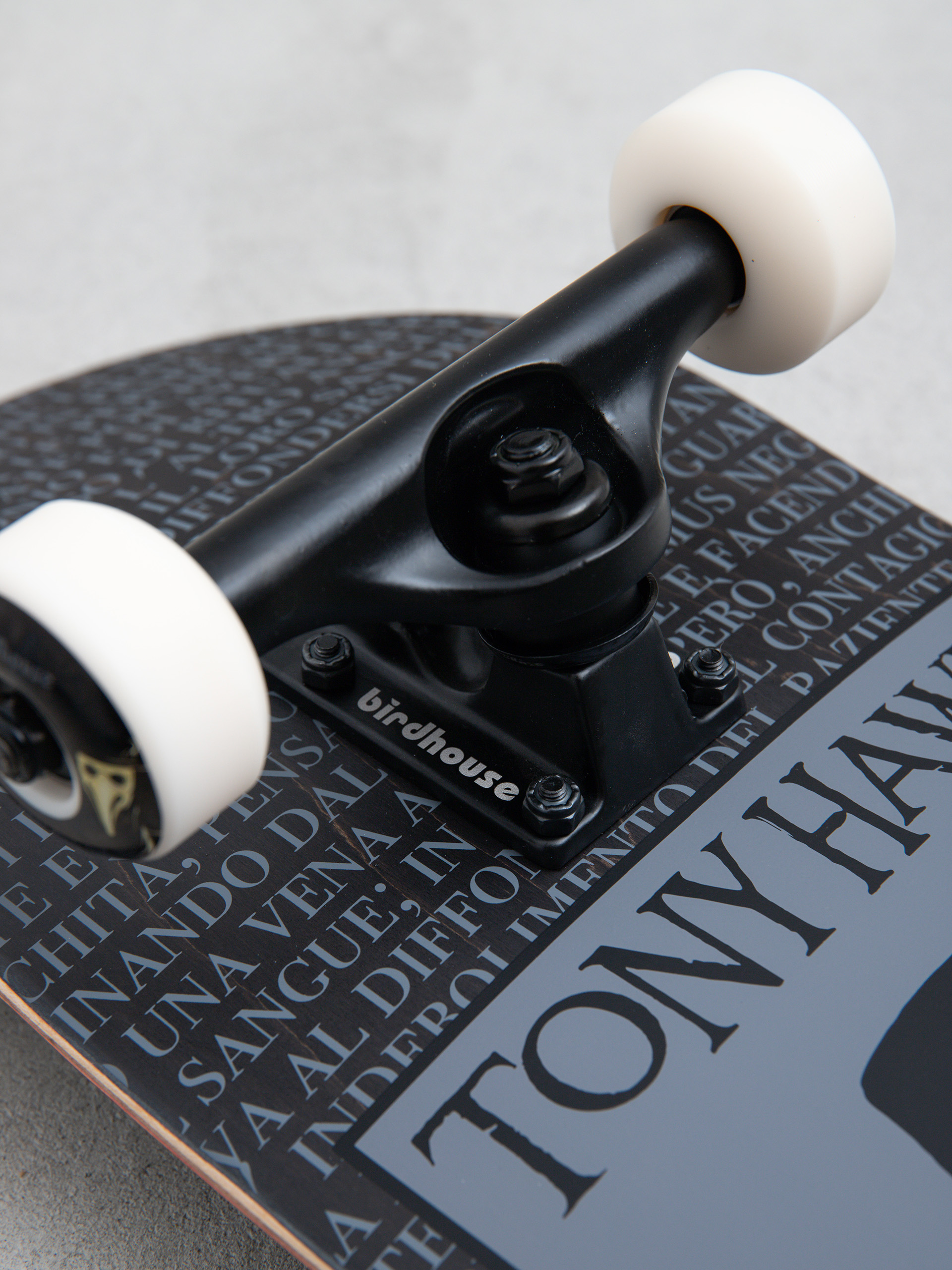 Deskorolka Birdhouse Hawk Plague Doctor (black)