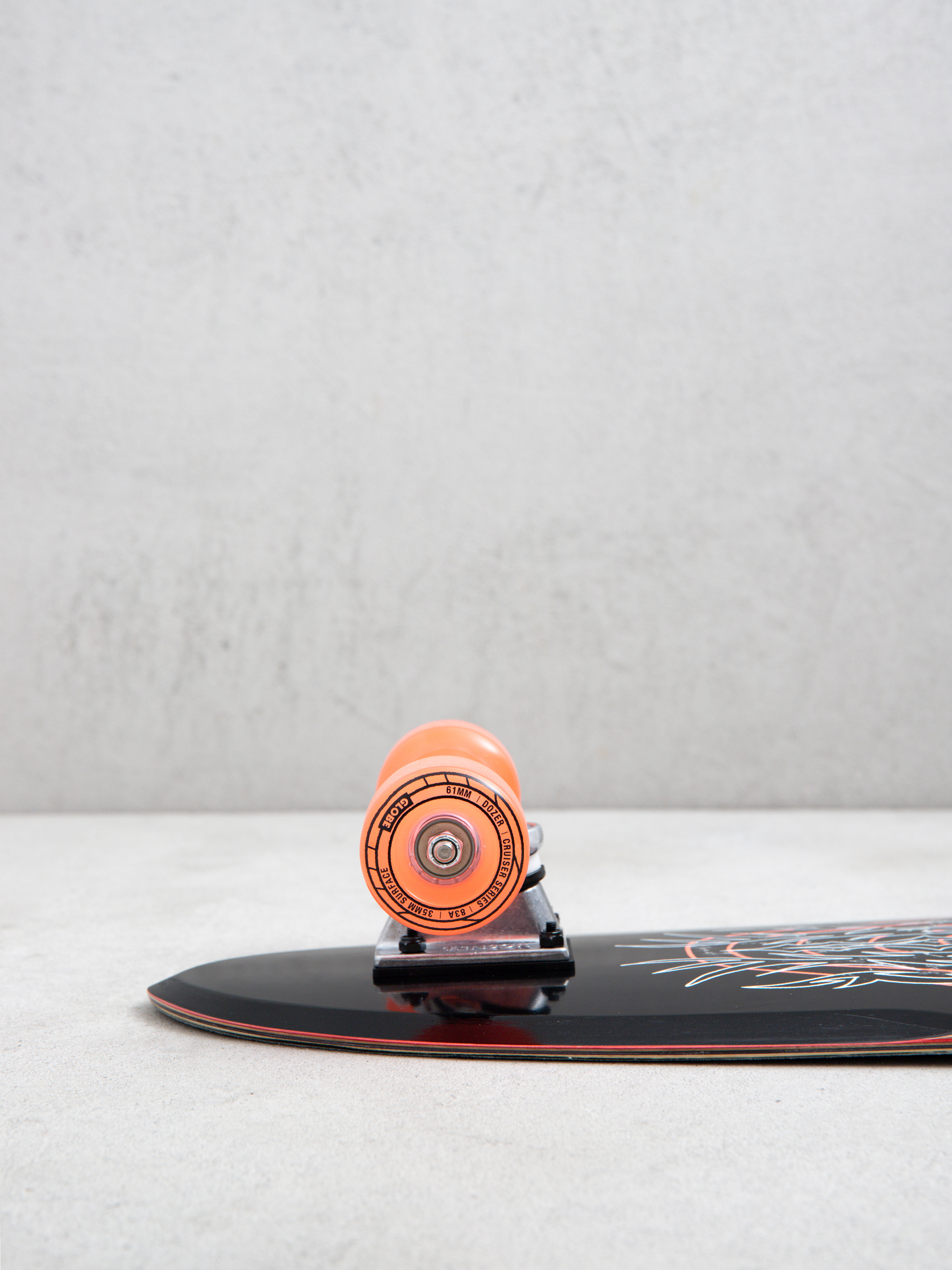 Deskorolka cruiser Globe Blazer Fuego (bamboo red)