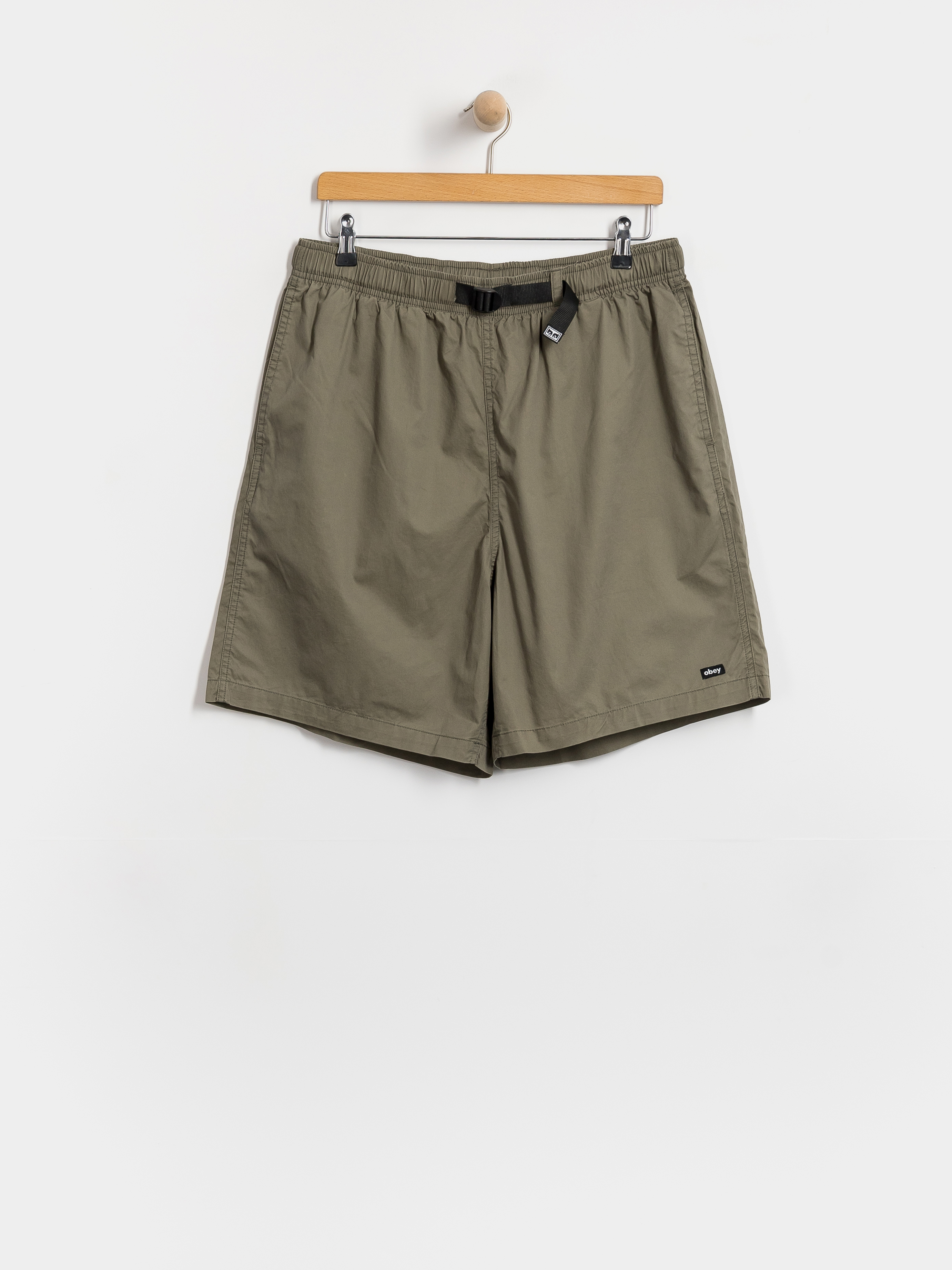 Szorty OBEY Easy Trail (smokey olive faded wash)