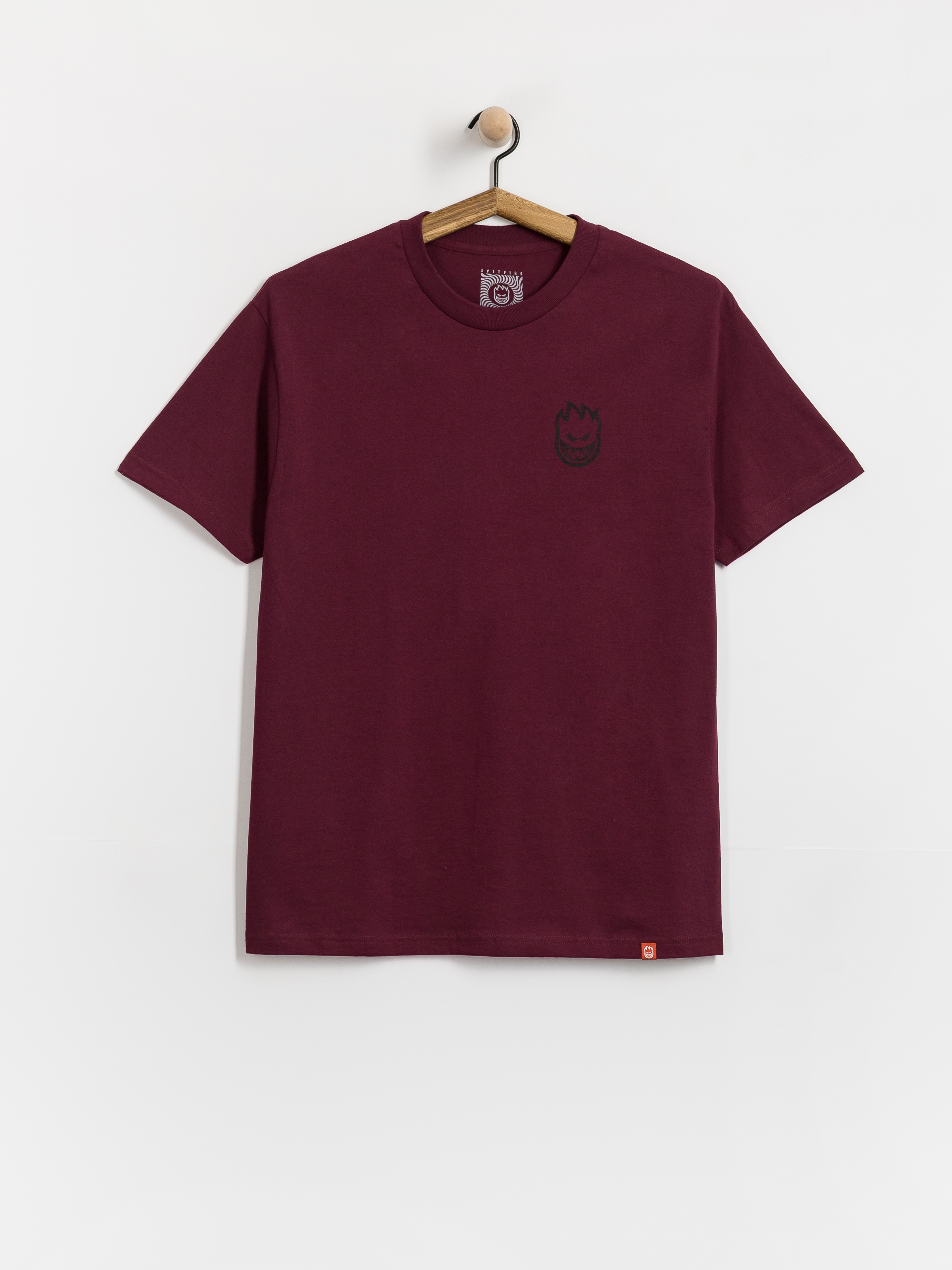 T-shirt Spitfire Lil Bighead (burgundy w/black print)