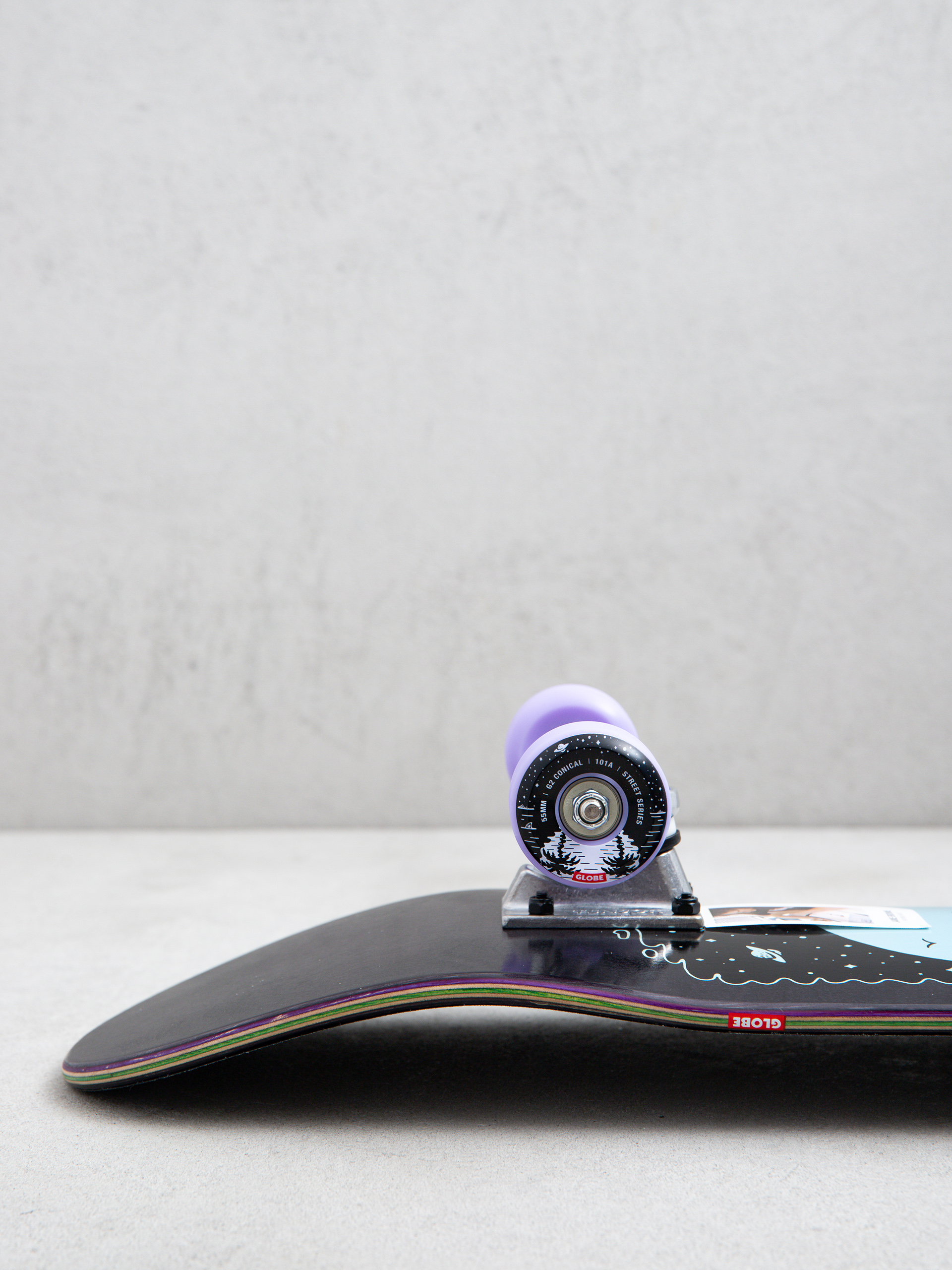 Deskorolka Globe G2 Reflection (black/purple)